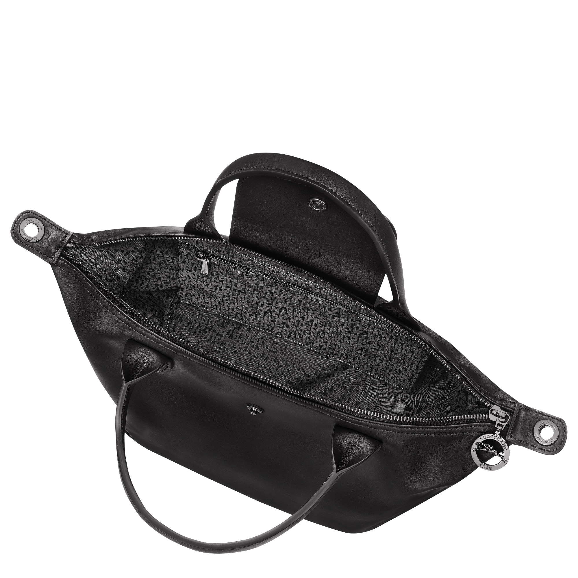 Le Pliage Xtra S Handbag Black - Leather - 5