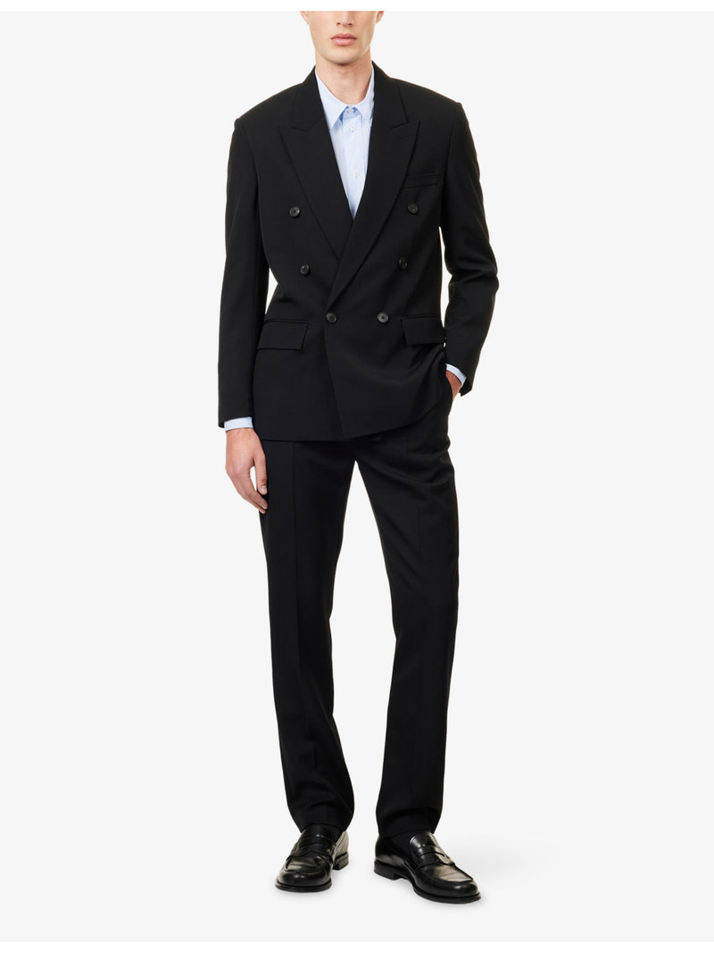 The Row Tension Perin Double Breasted Wool Jacket outlook