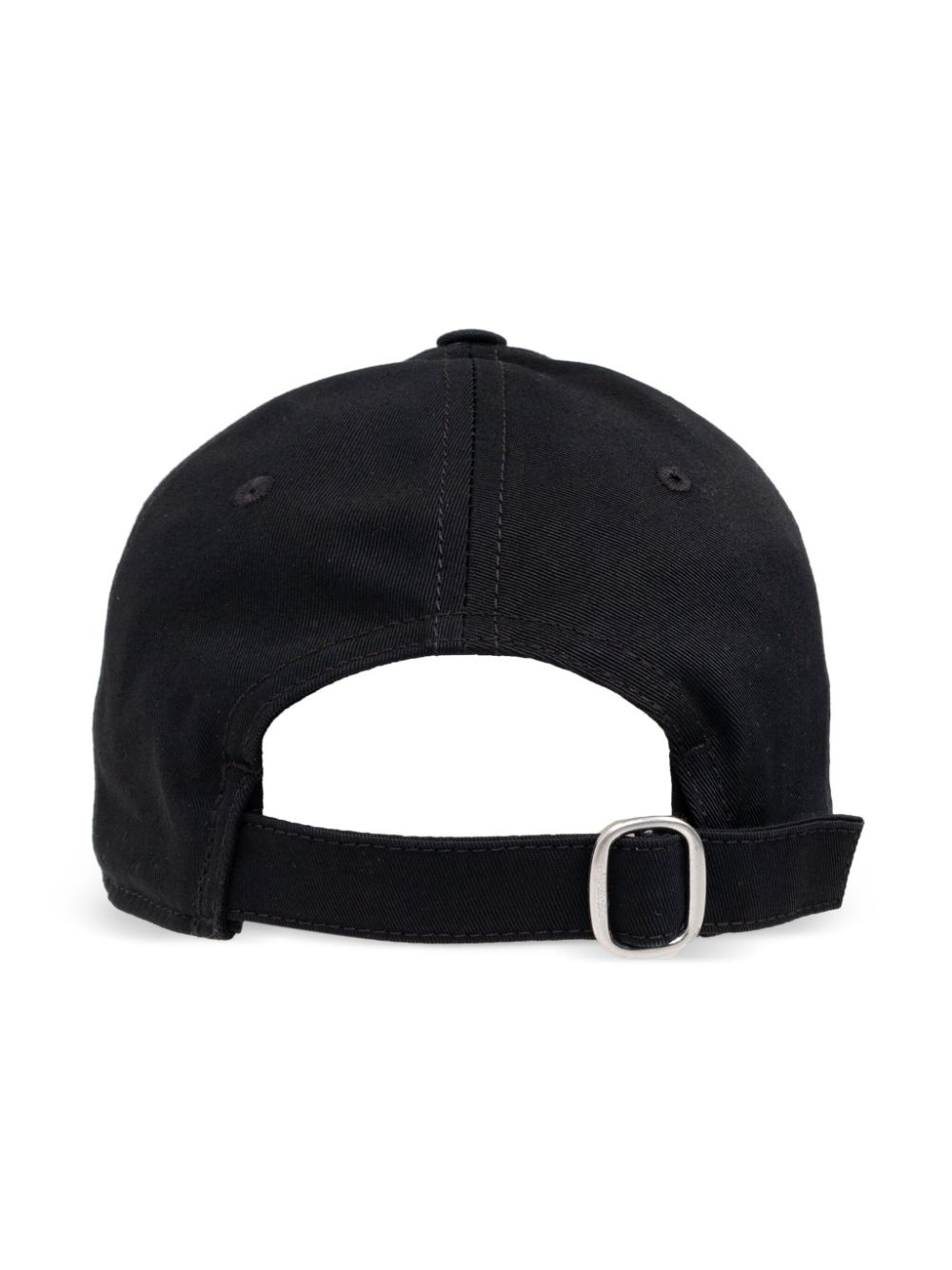 logo-embroidered cotton cap - 2