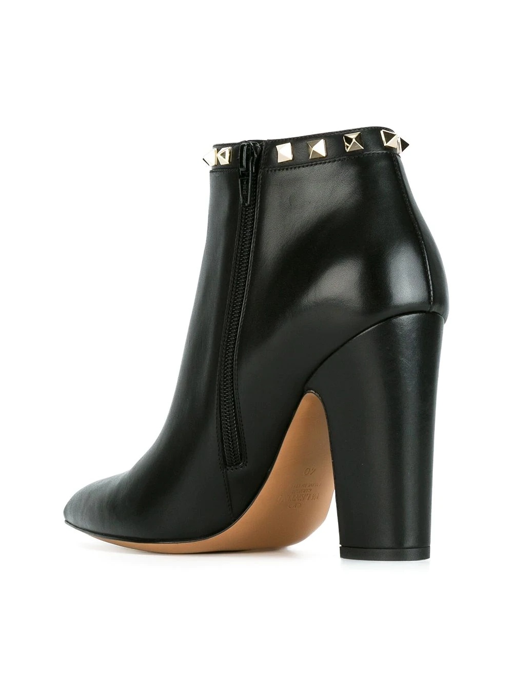 Rockstud ankle boots - 3