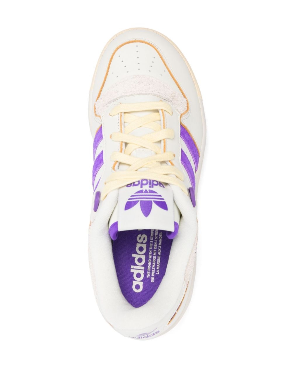 スニーカー adidas Rivalry Row 86 Wonder White Purple adidas Rivalry 86 Low Shoes (For Men) - Save 66%