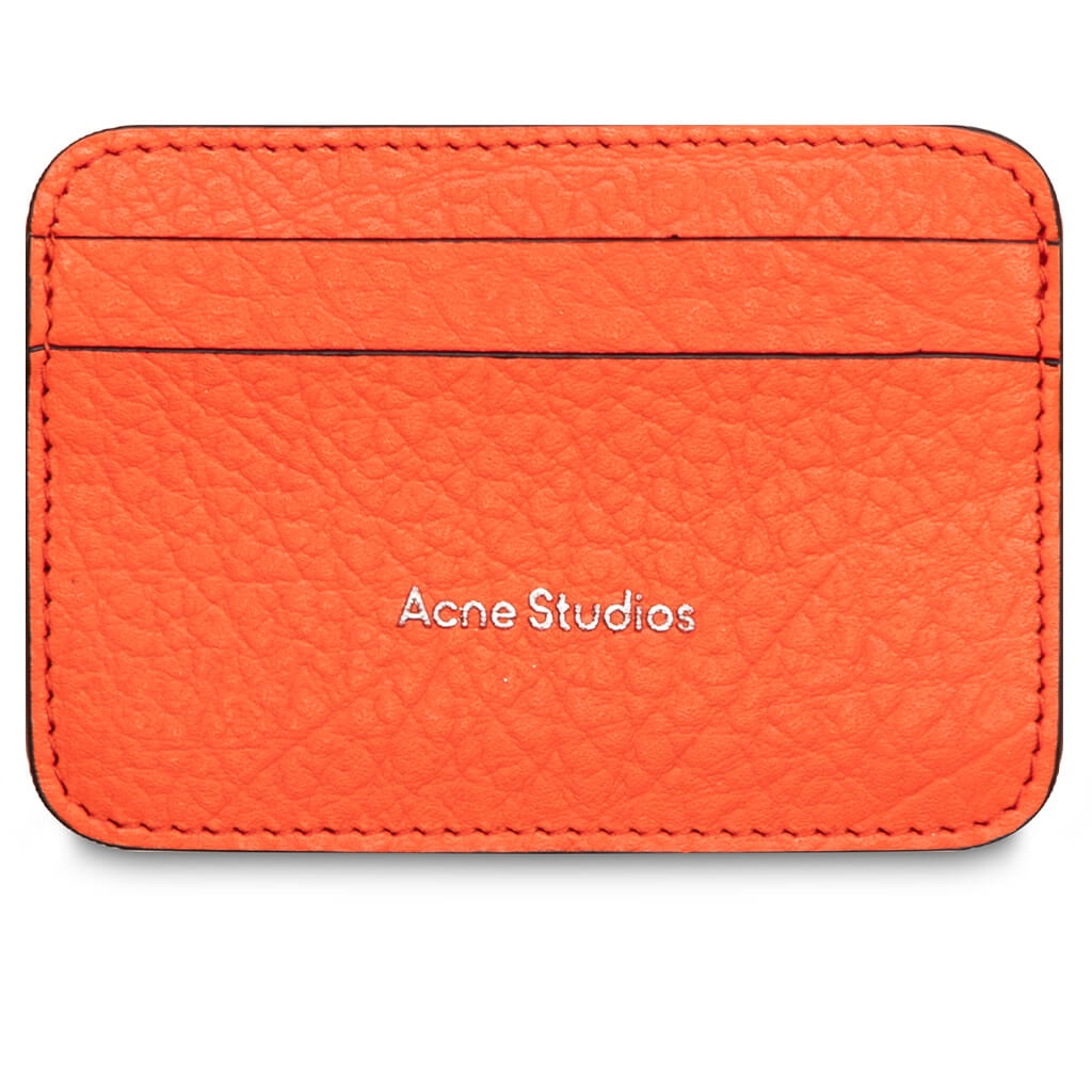 LEATHER CARD HOLDER FN-UX-SLGS000275 - BRIGHT ORANGE - 1