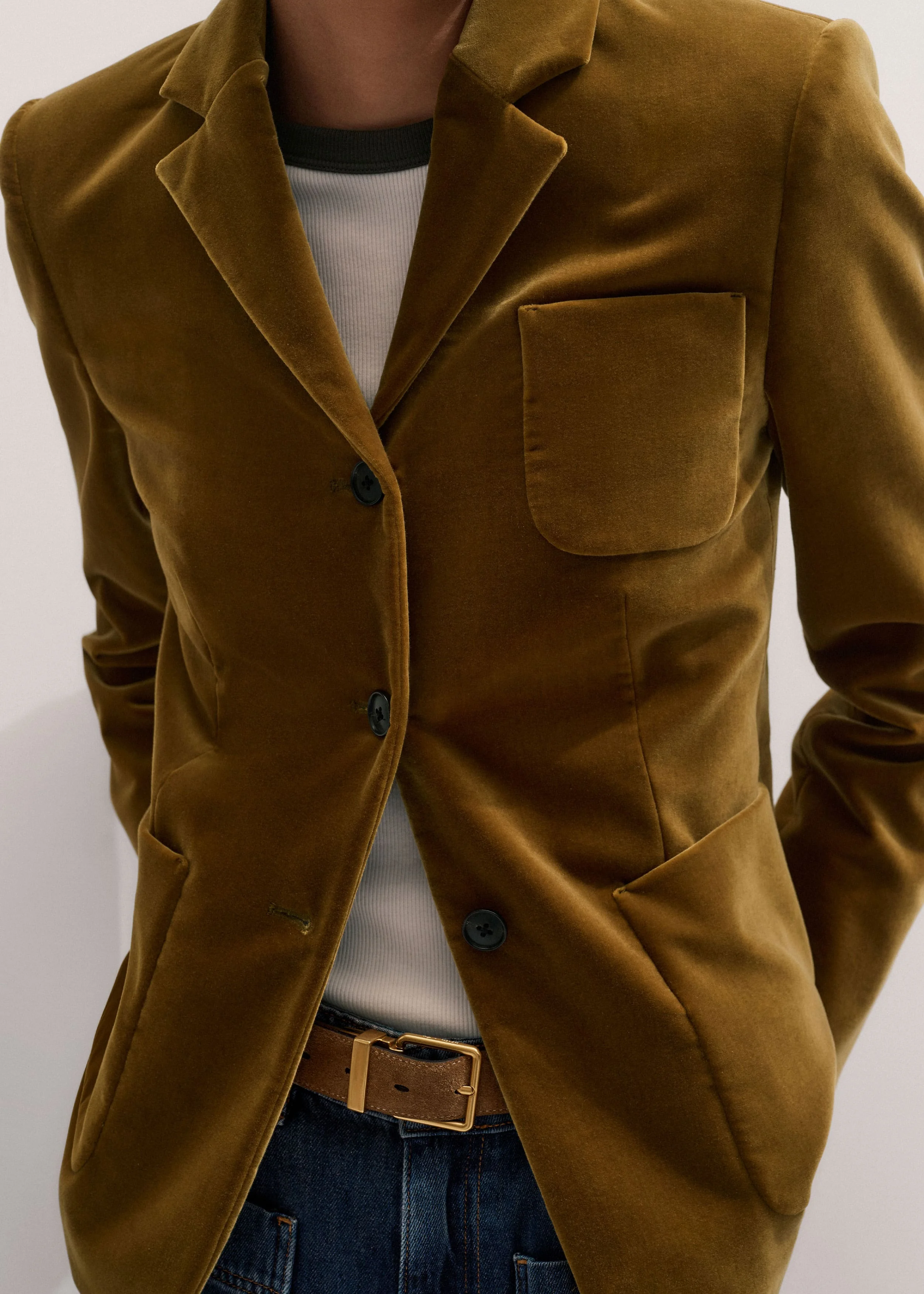 Patch Pocket Blazer - 1