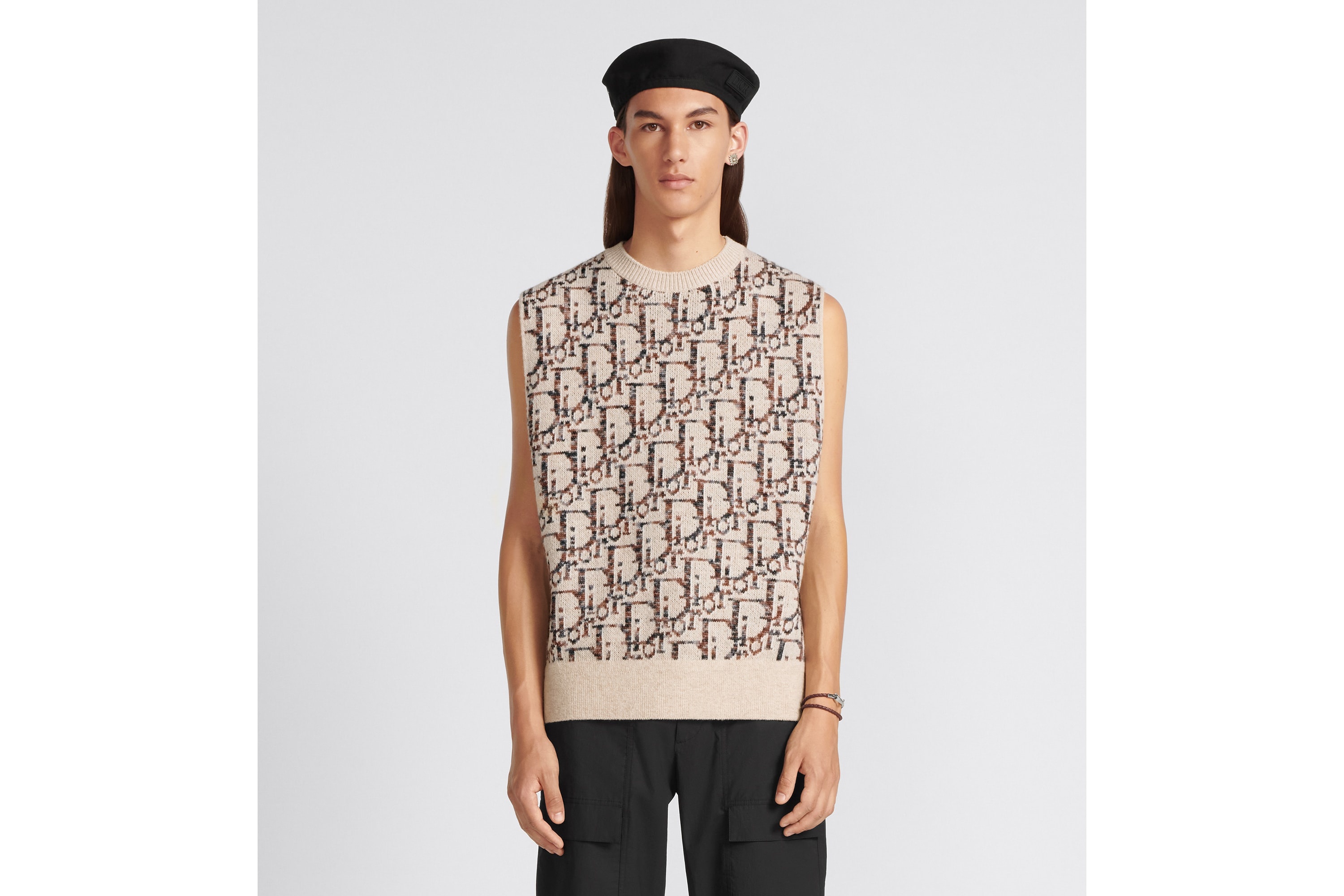 Dior Oblique Sleeveless Sweater - 4