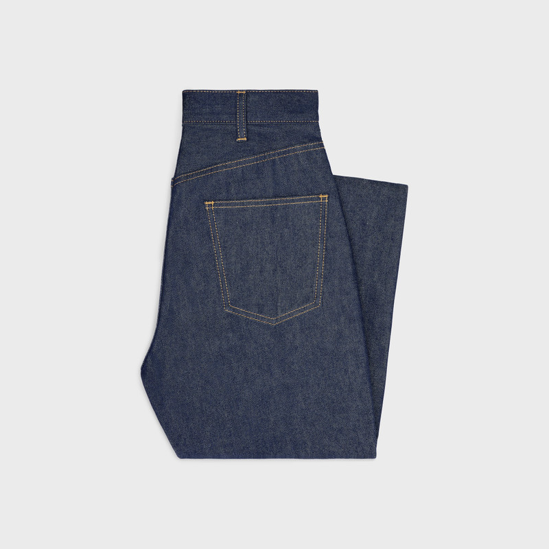 CELINE jane jeans in denim raw wash outlook