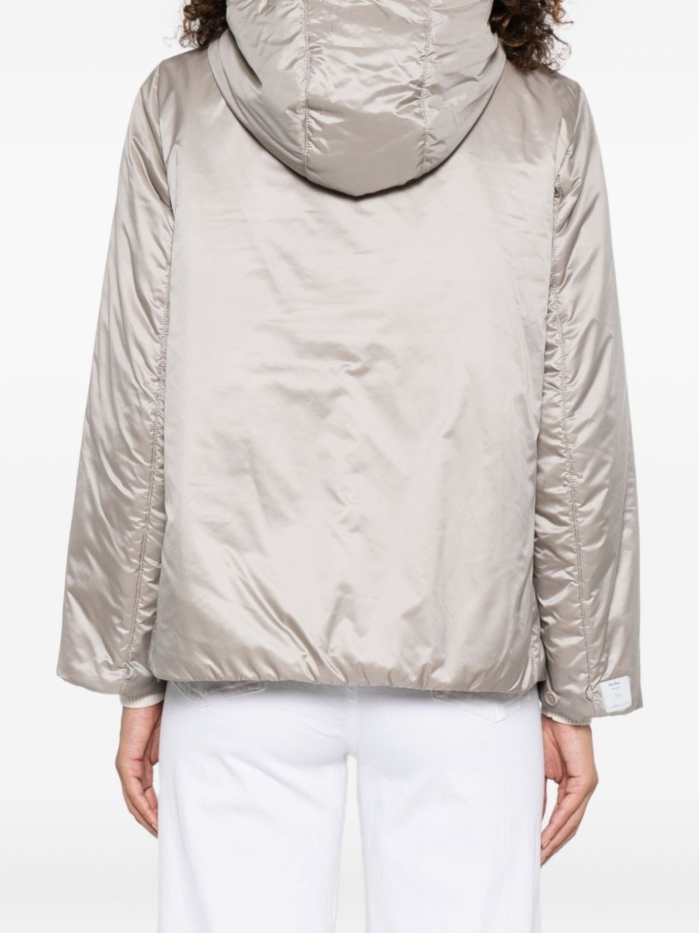 The Cube Green hooded zip-front jacket - 4