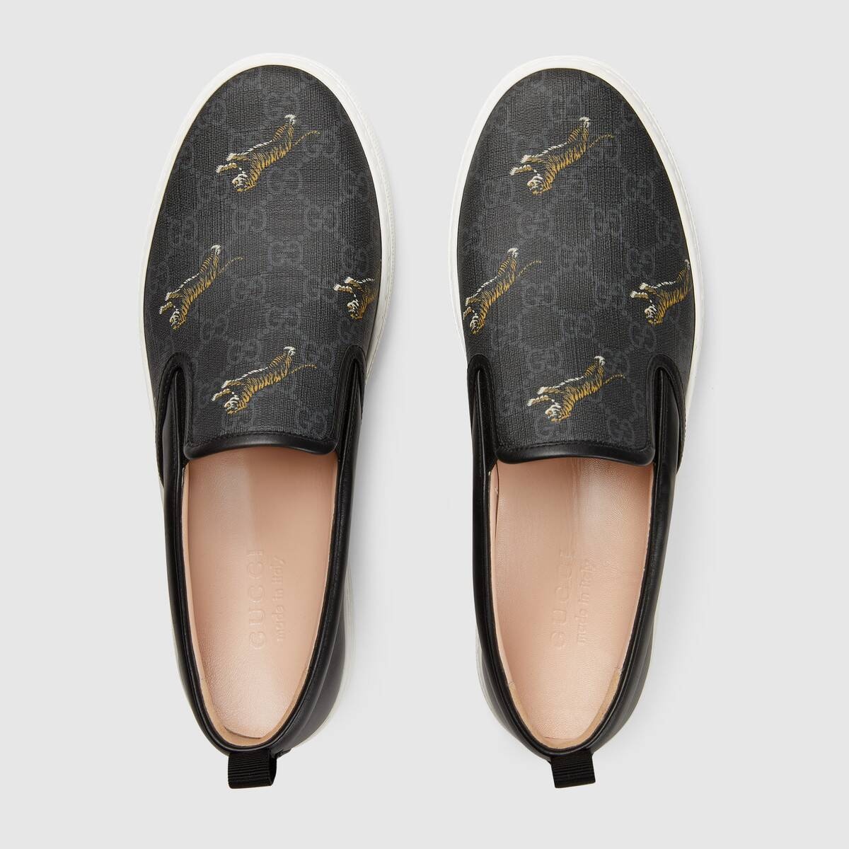 Men's GG slip-on sneaker with tigers - 3