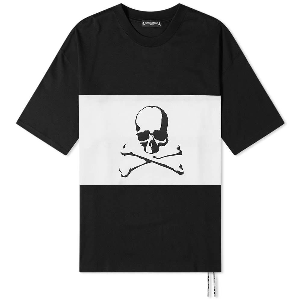 MASTERMIND WORLD Horizontal Block Tee - 1