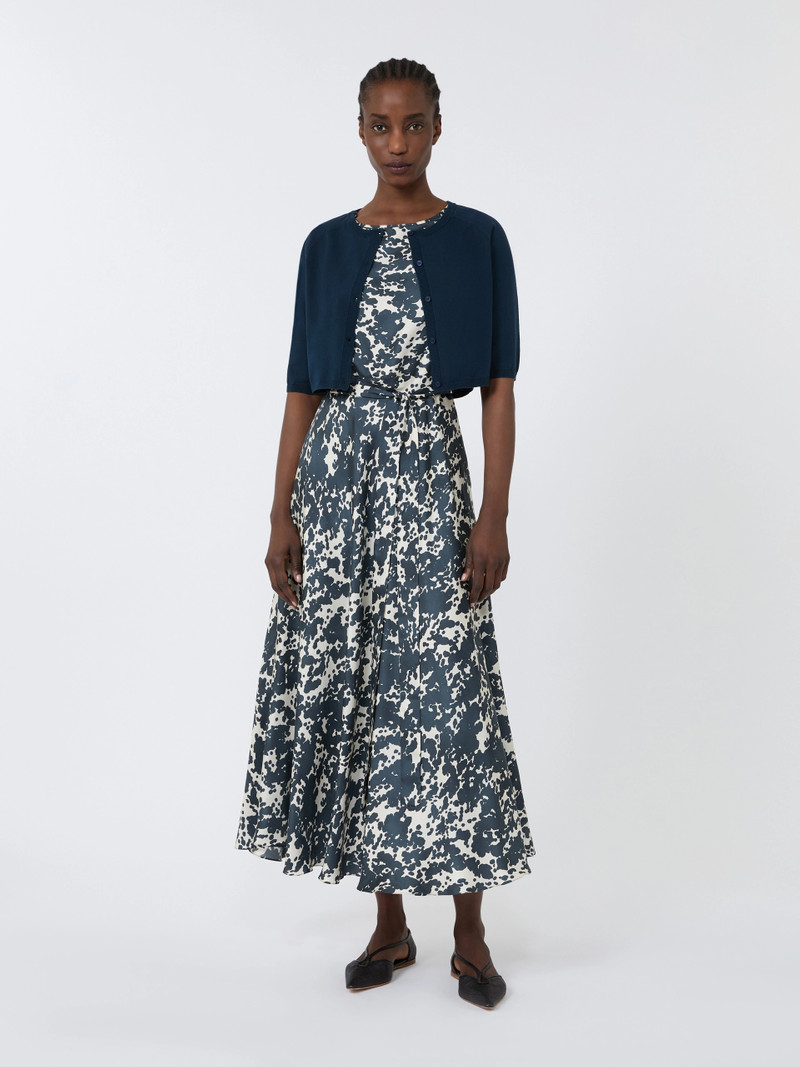'S Max Mara PAM Cotton yarn shrug - ULTRAMARINE outlook