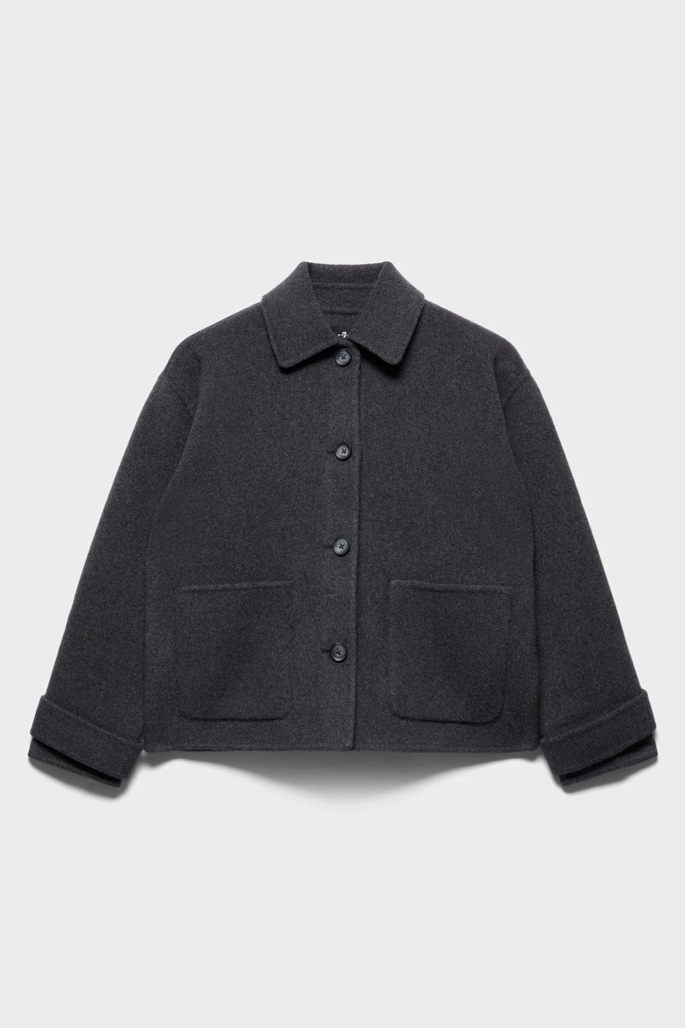 SHORT JACKET in Wool - 1
