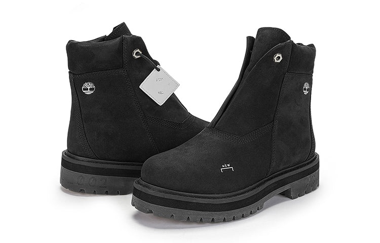 (WMNS) Timberland x A Cold Wall 6 Inch Premium Side Zip Boot 'Jet Black Nubuck' A68VY - 5