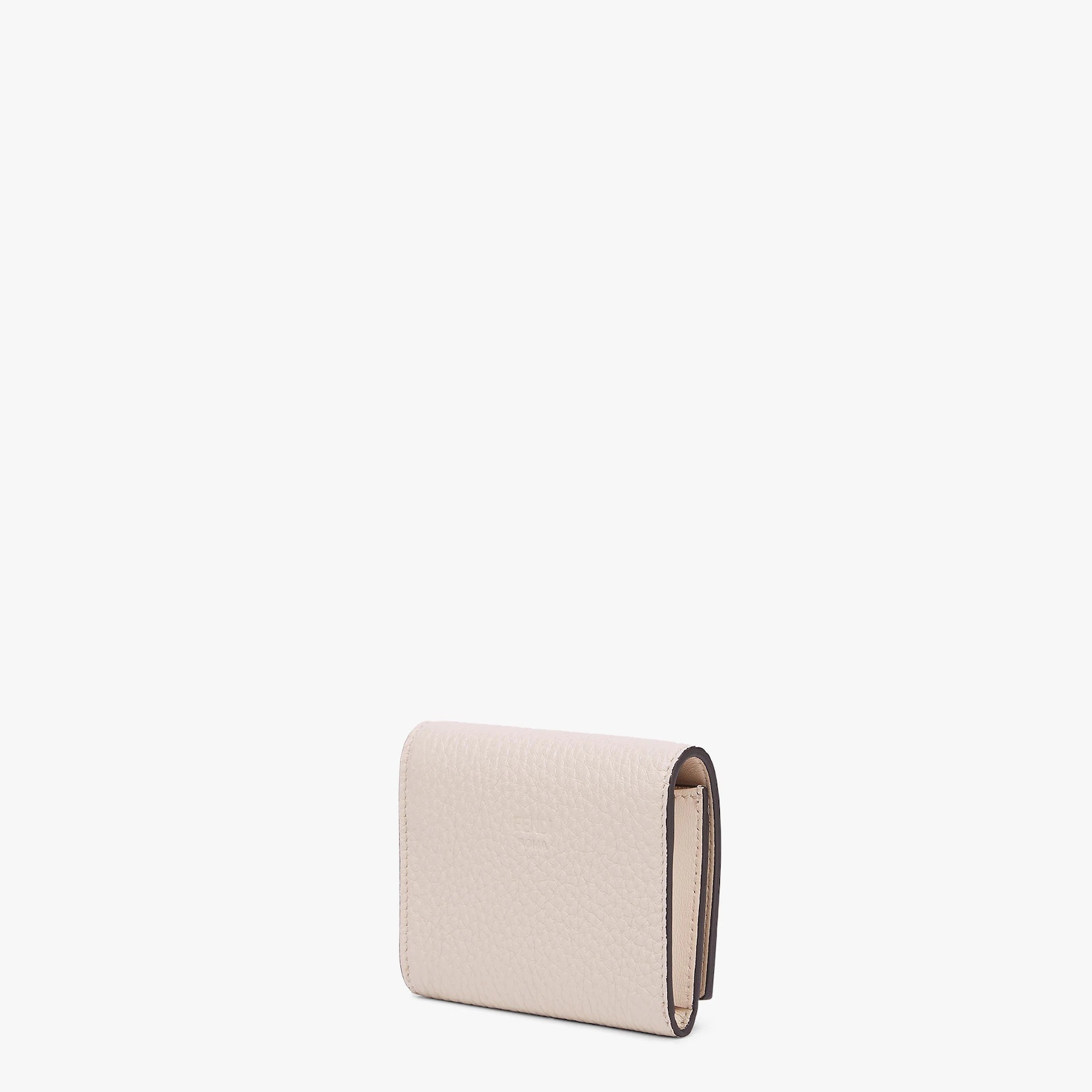 White leather business card holder - 2