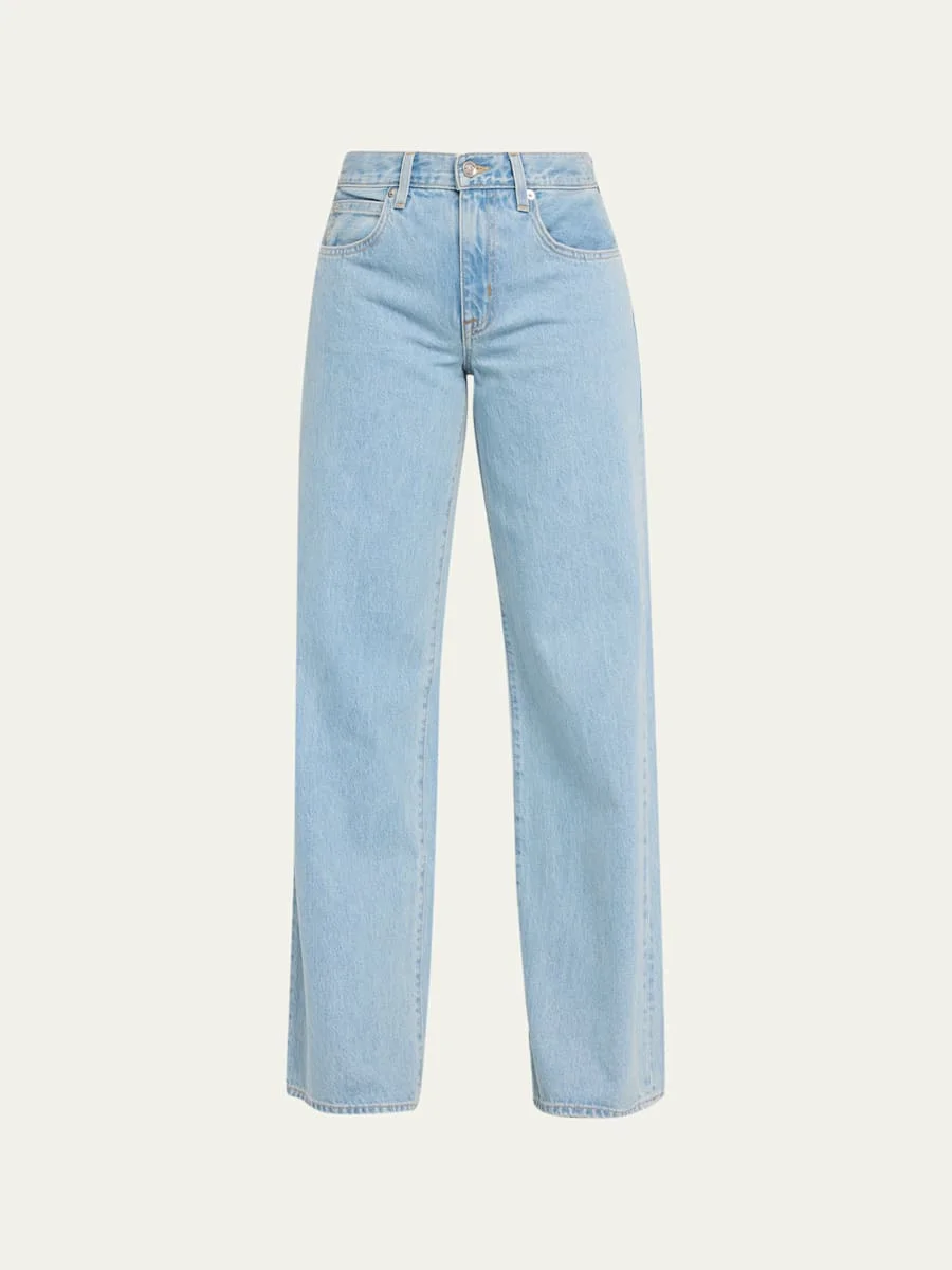 Mica Low-Rise Wide Relaxed Jeans - 1
