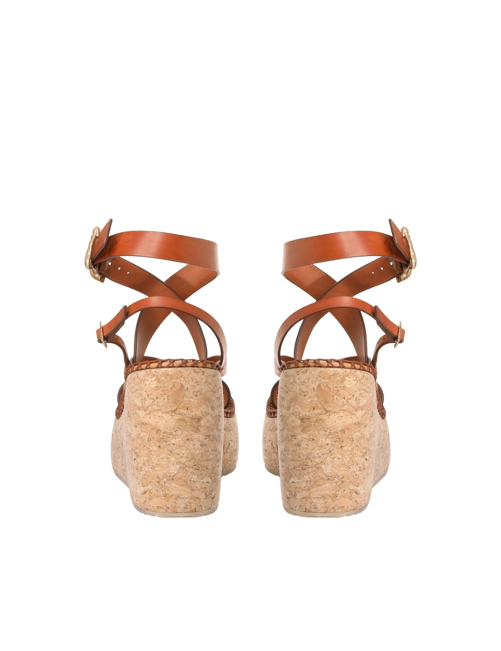 MULTI-STRAP SANDAL WEDGE - 6
