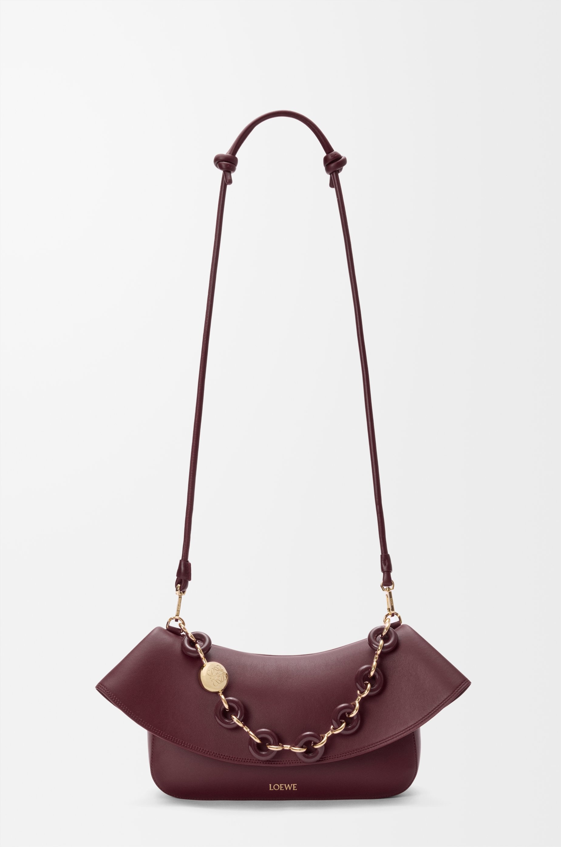 【関税送料込】LOEWE Medium Ola bag in smooth calfskin Medium Ola bag in smooth calfskin Black - LOEWE