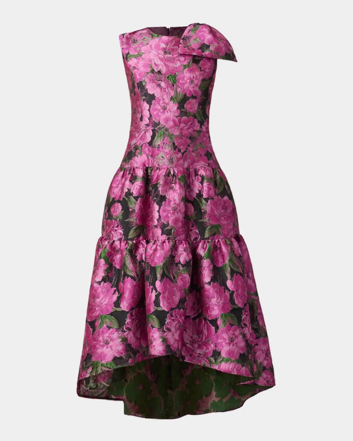 Essex Tiered Floral-Print Midi Dress - 1