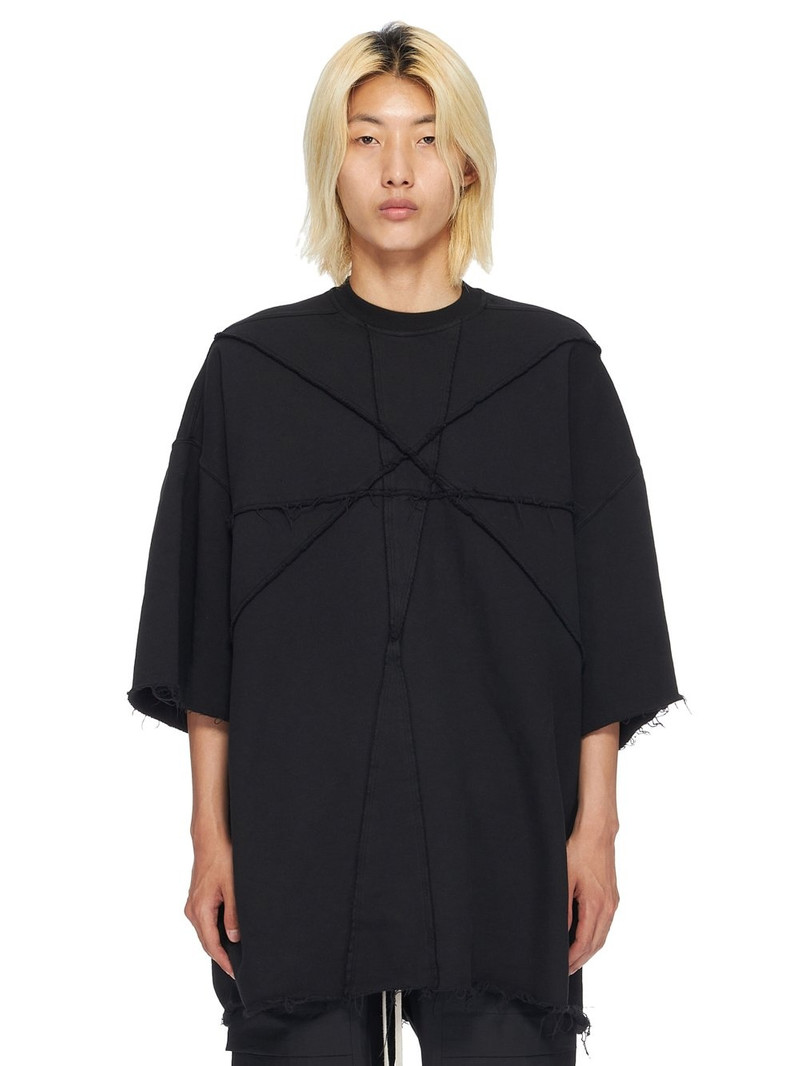 Jumbo patchwork organic cotton T-shirt 1