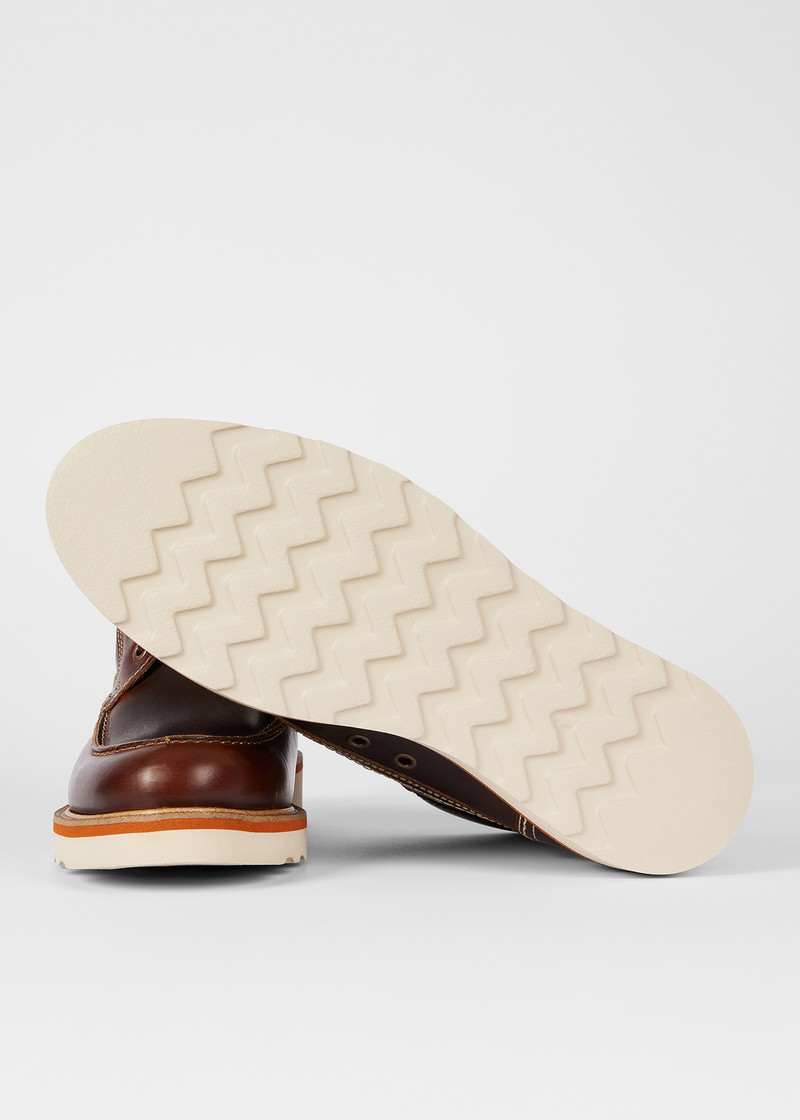 Paul Smith Brown 'Curtis' Boots outlook