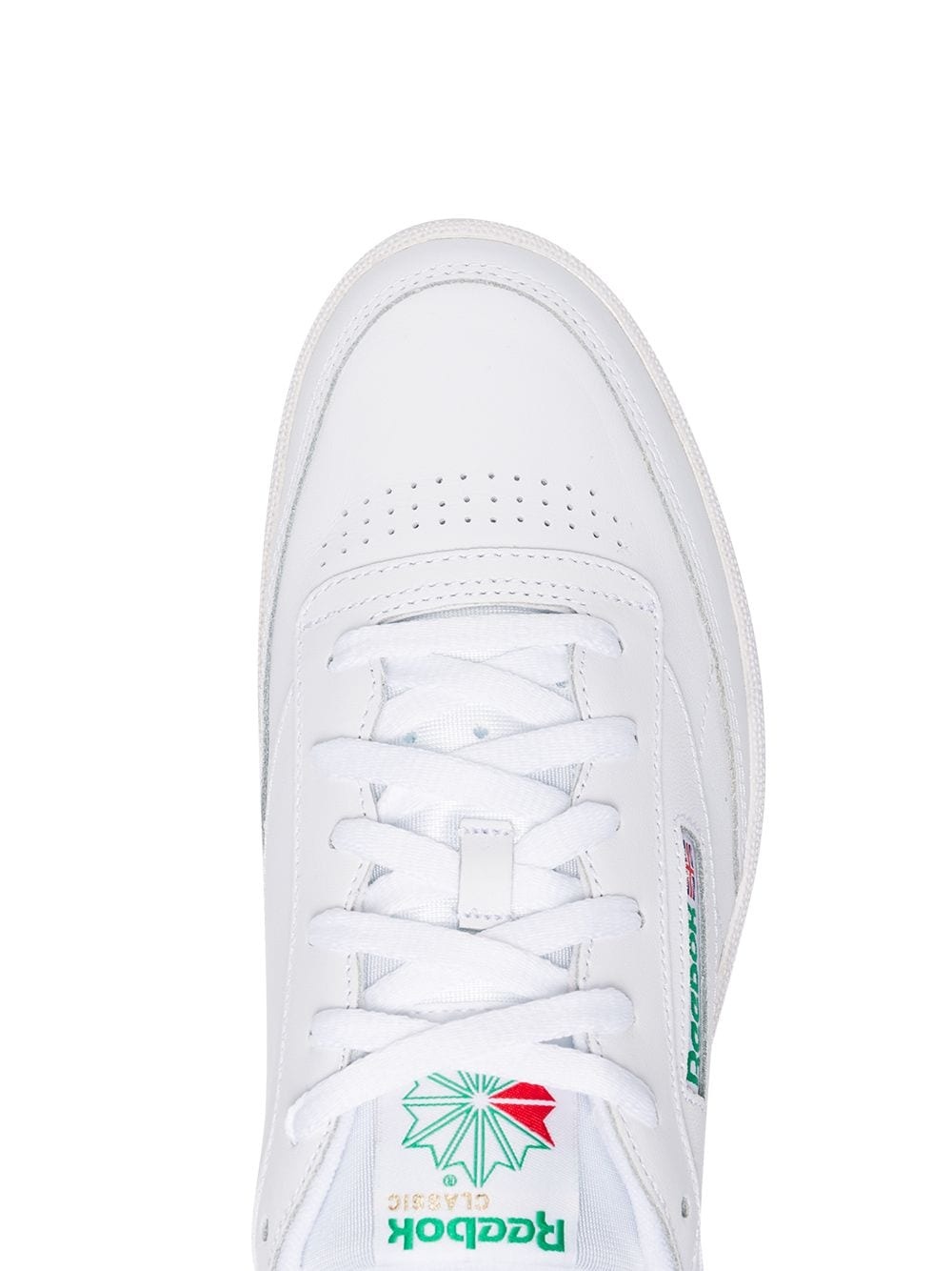 Club C85 embroidered style sneakers - 4