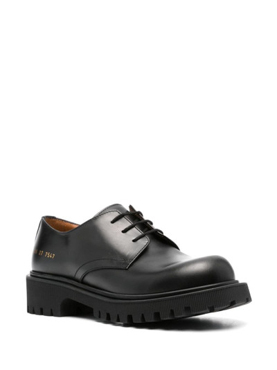 Common Projects lace-up leather oxford shoes outlook