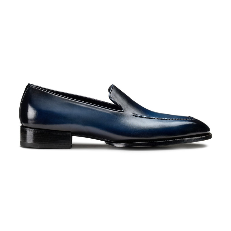 Men's blue leather Limited Edition loafer 1