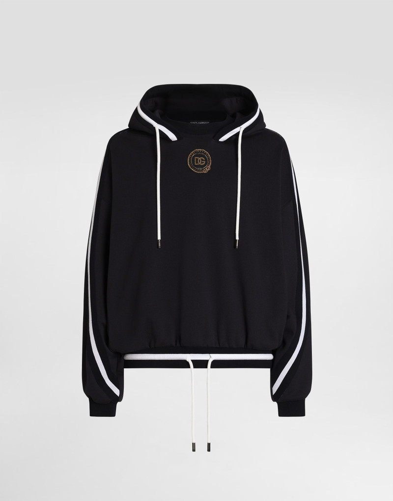 Cotton hooded sweatshirt 1
