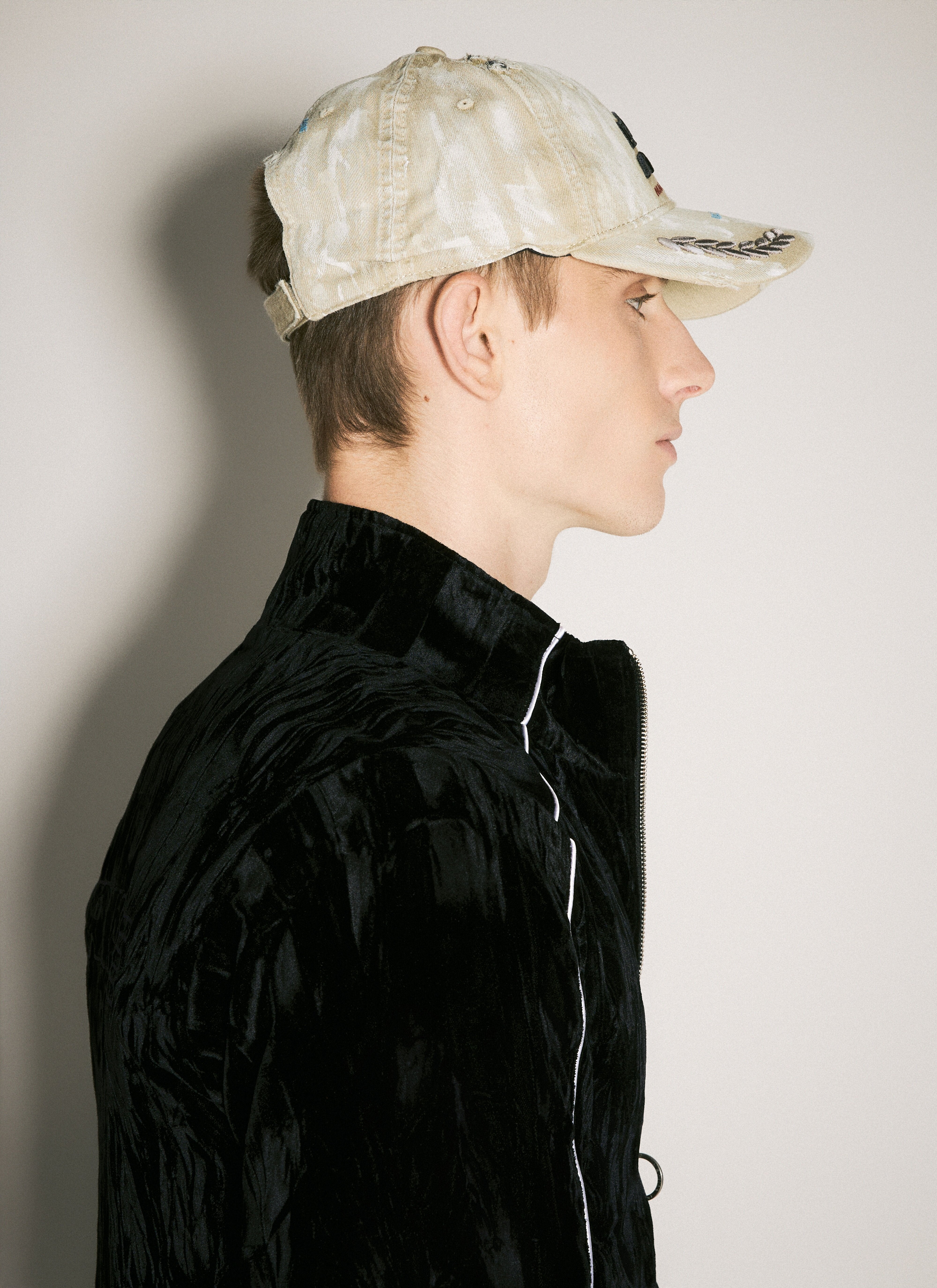 Martine Rose Martine Rose Men Rolled Back Baseball Cap | luosophy |  REVERSIBLE