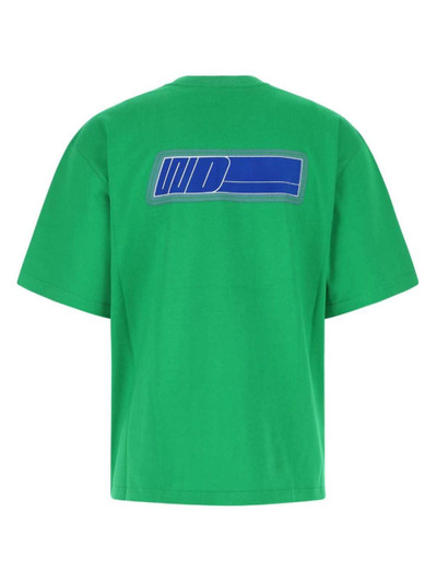 We11done logo-print cotton T-shirt outlook