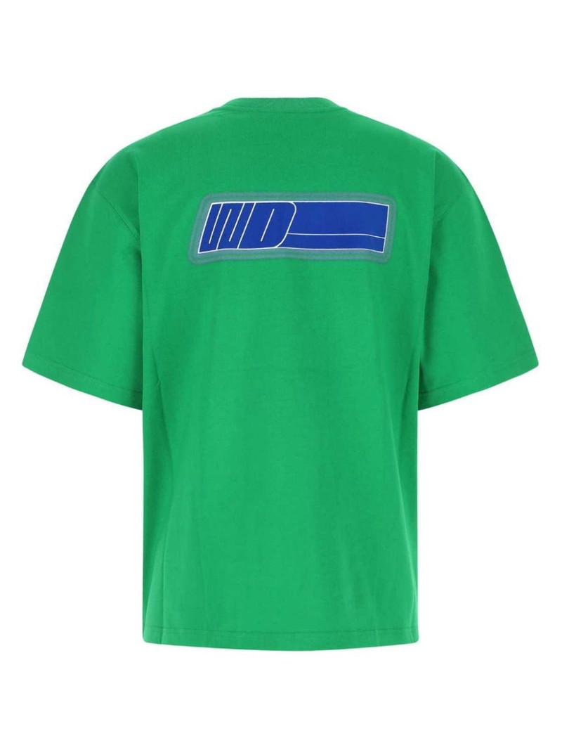 We11done logo-print cotton T-shirt outlook