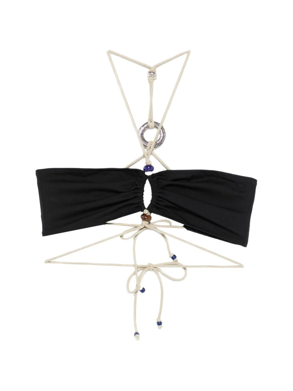 Analia ring bead bikini top - 1