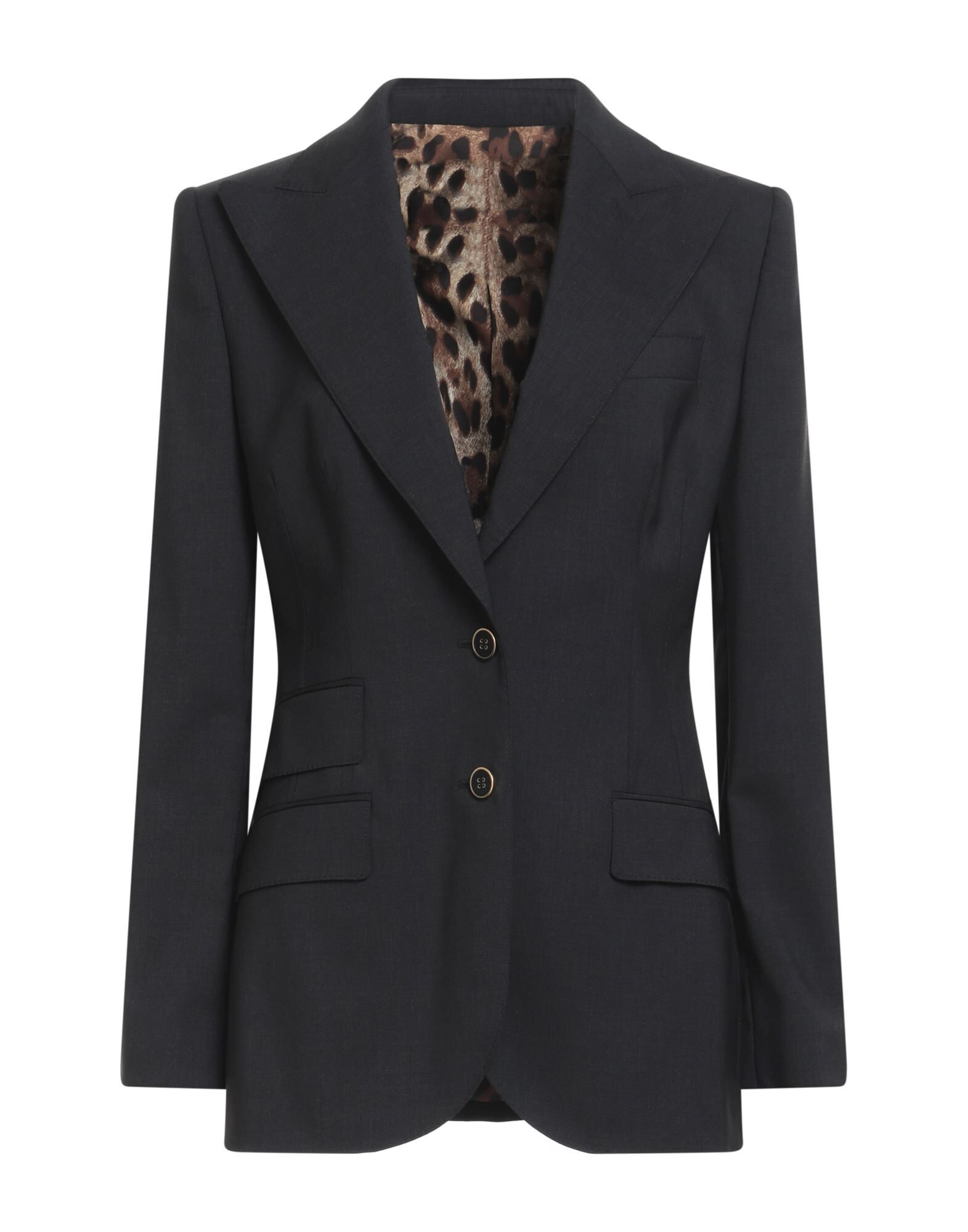 Charcoal Women's Blazer - 1