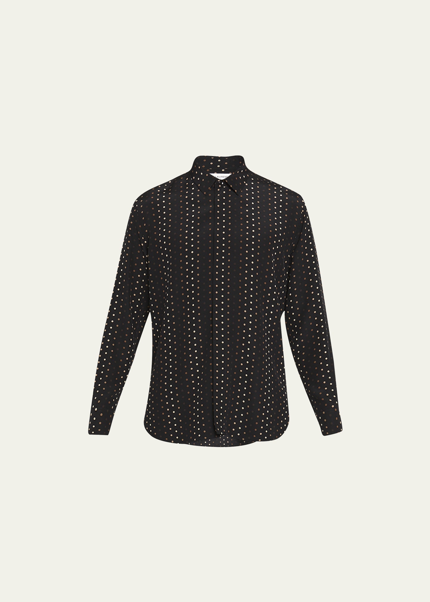 Men's Yves Gradient Dots Dress Shirt - 2