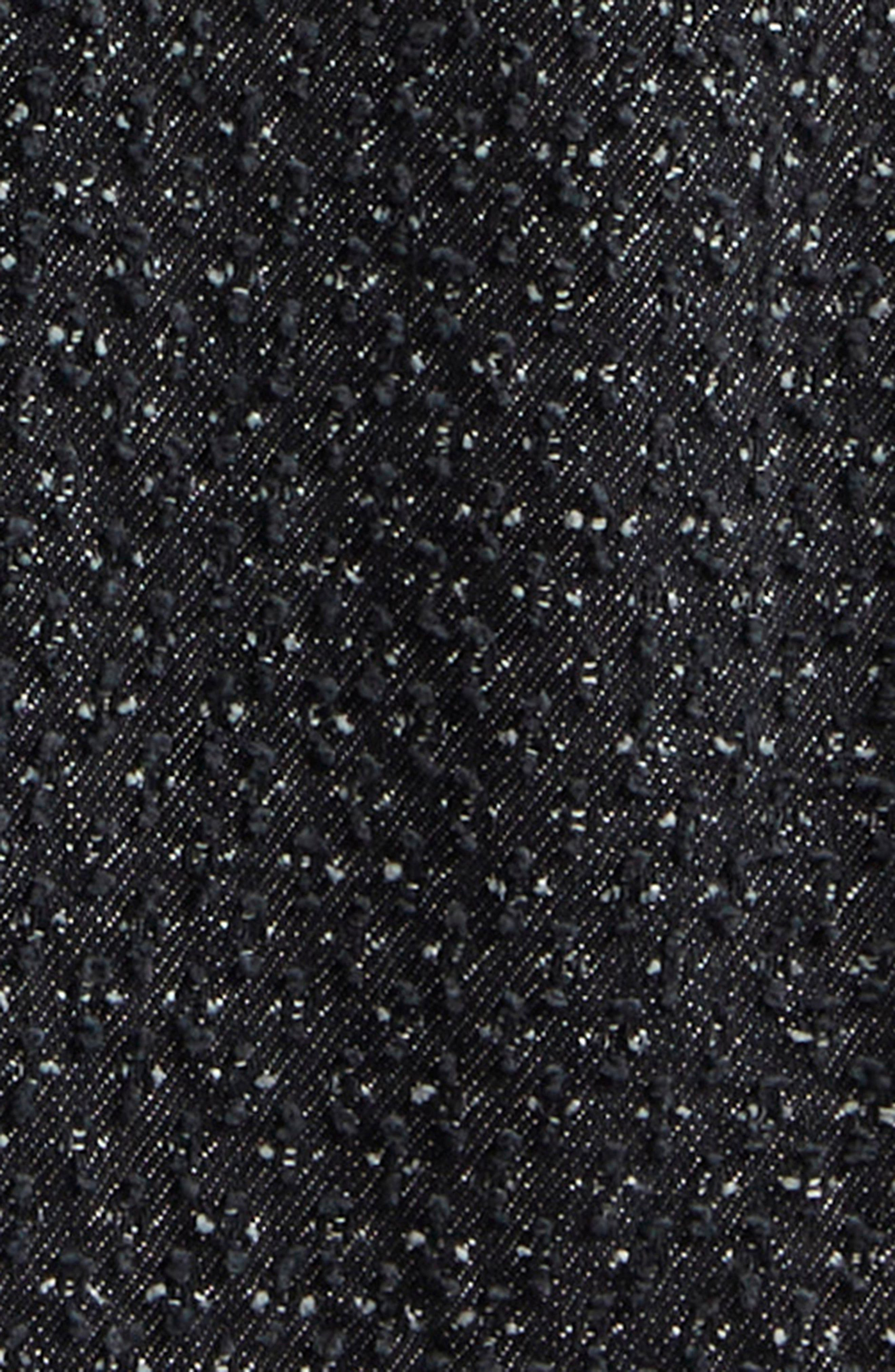 Ganni Fluffy Carpenter Jeans in Black at Nordstrom - 7