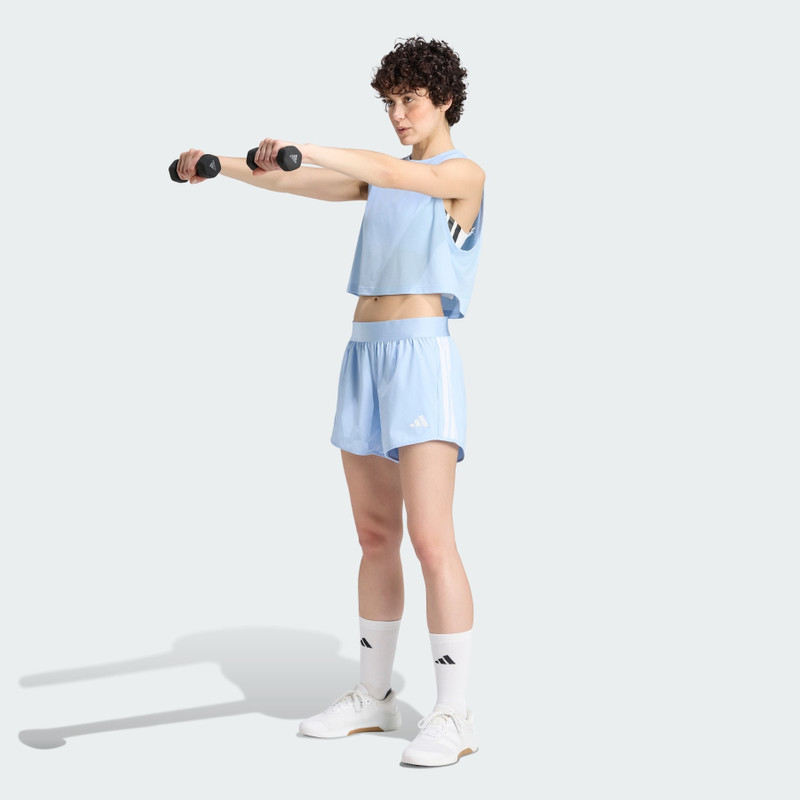 Pacer Workout Flex 3-Stripes Shorts 4