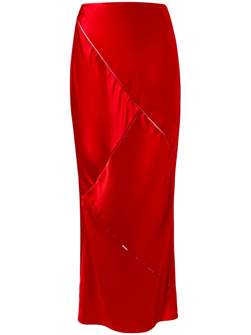 bias silk skirt 1