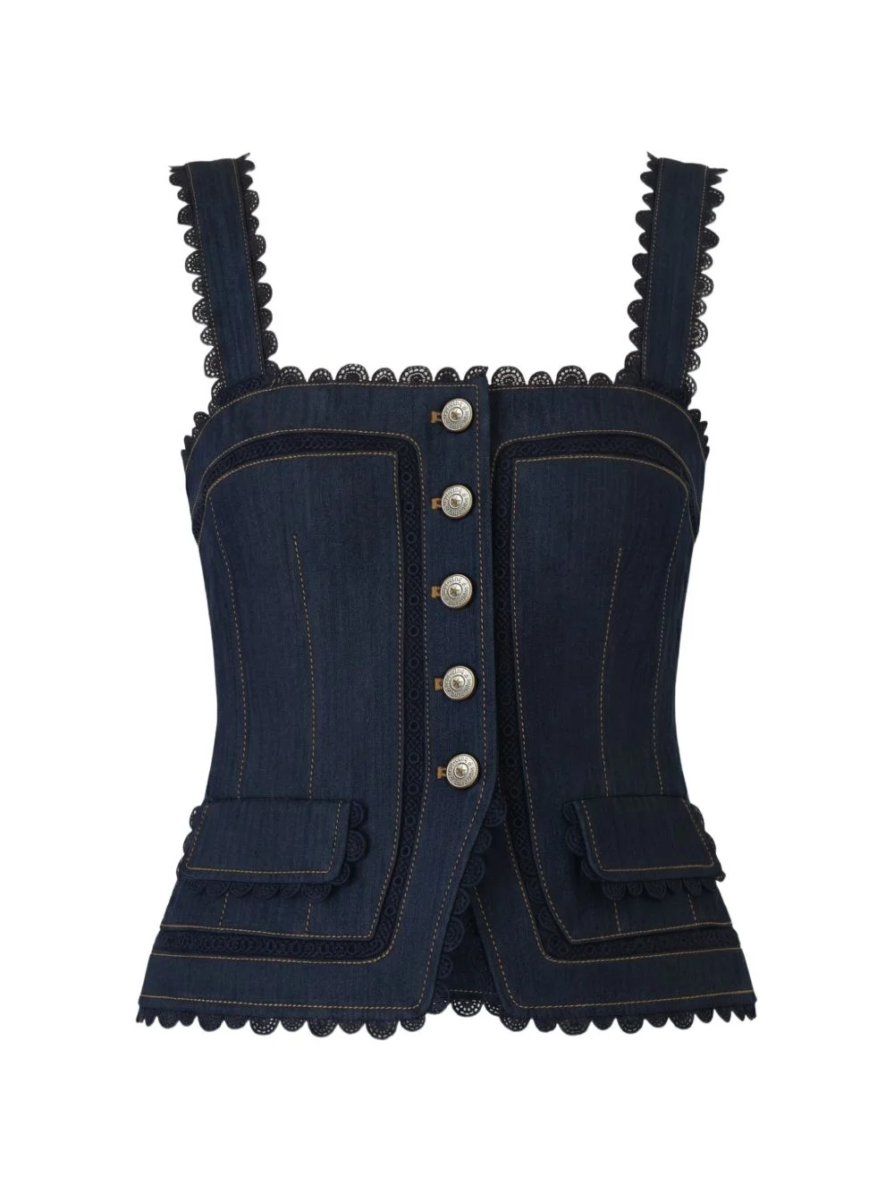 Myra guipure lace top - 1