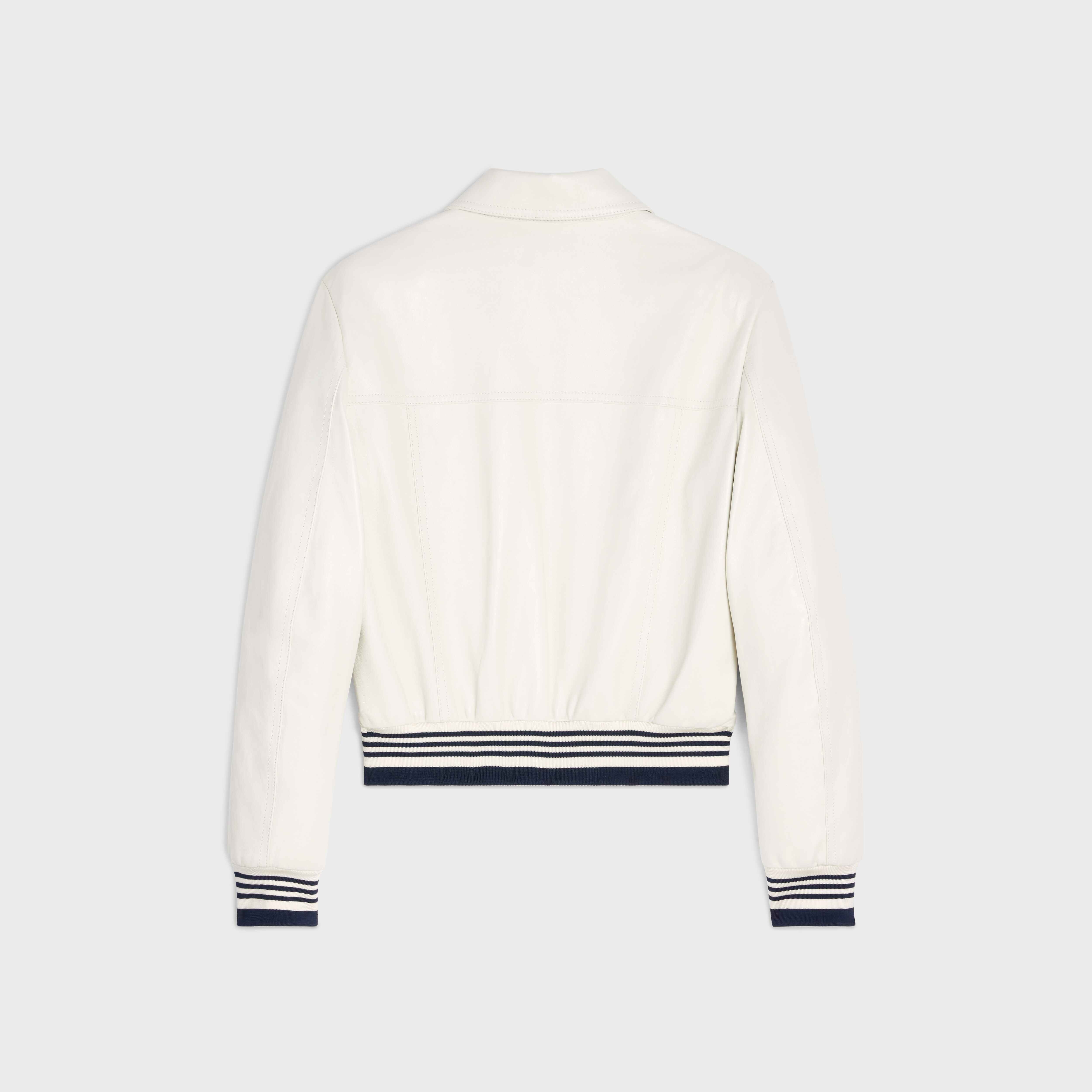 soft lambskin blouson jacket - 2