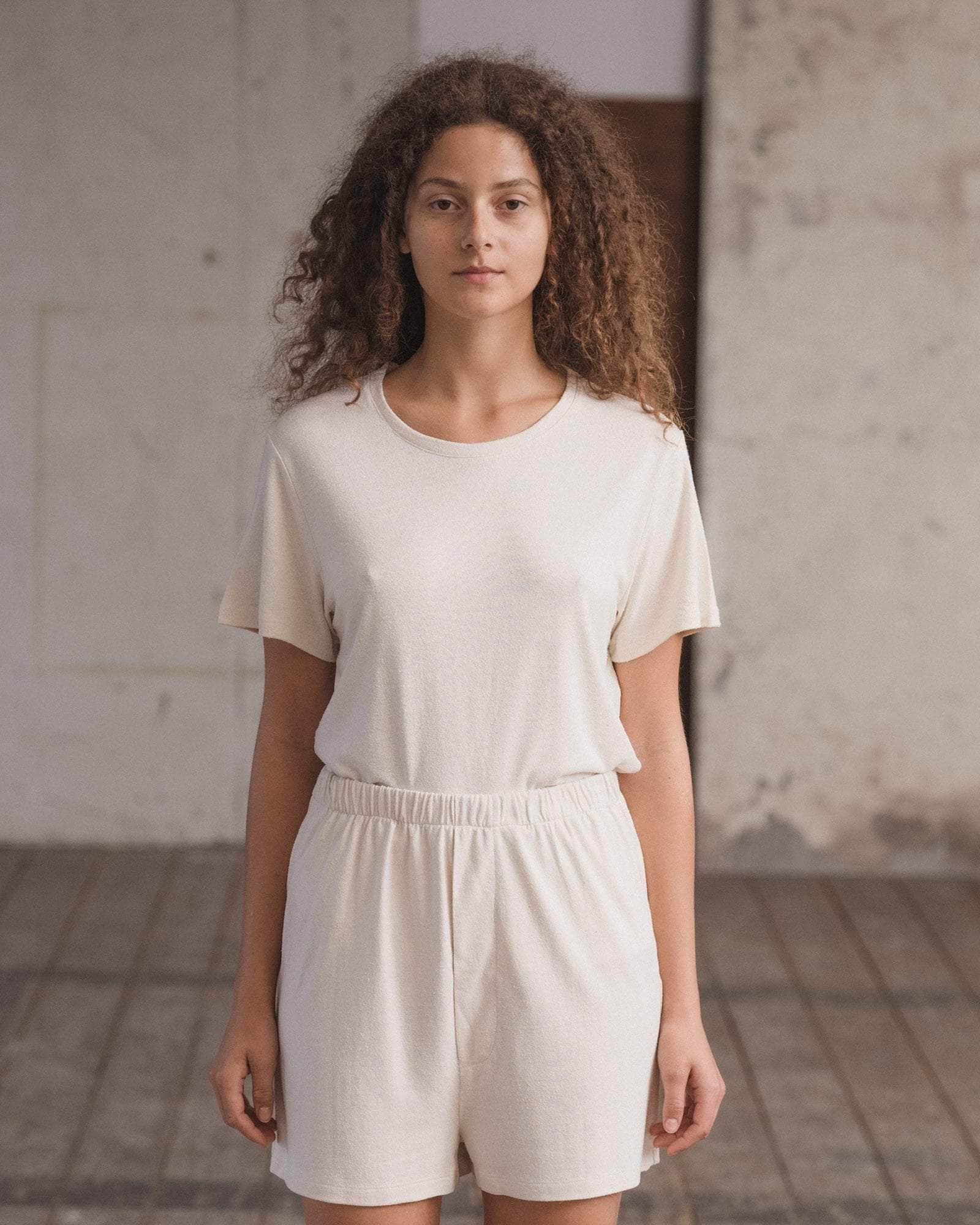 Silk Tee Shirt - Wild Silk Jersey - 6