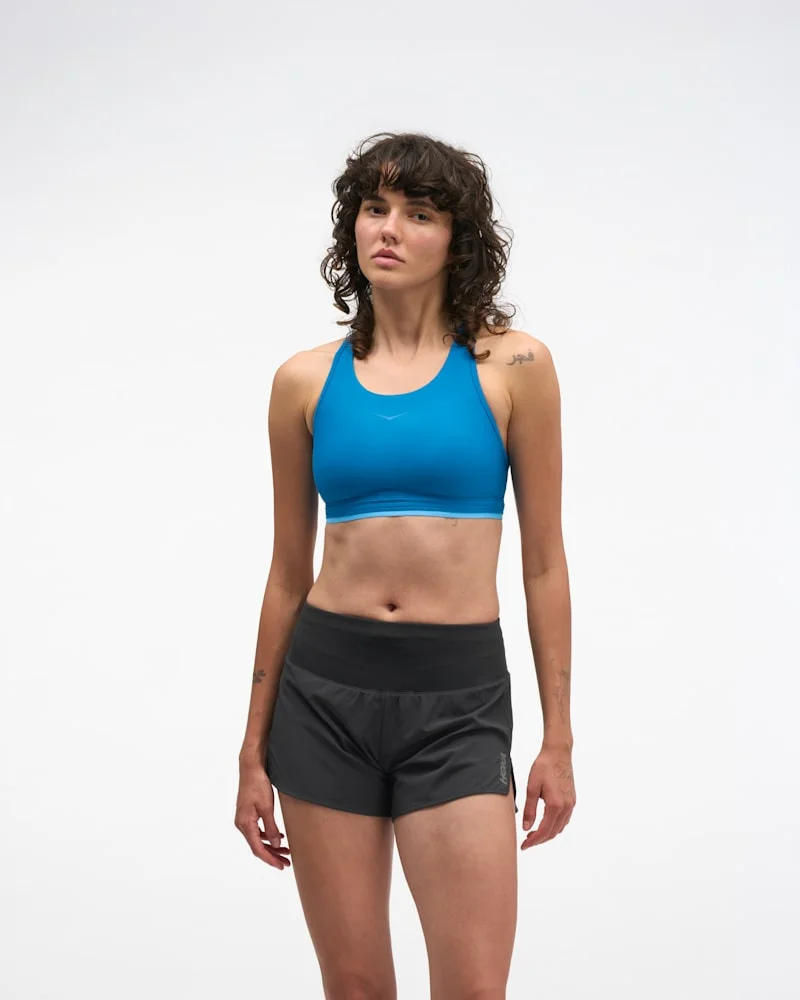 Women's Hupana Sports Bra in Night Glow Blue - 1