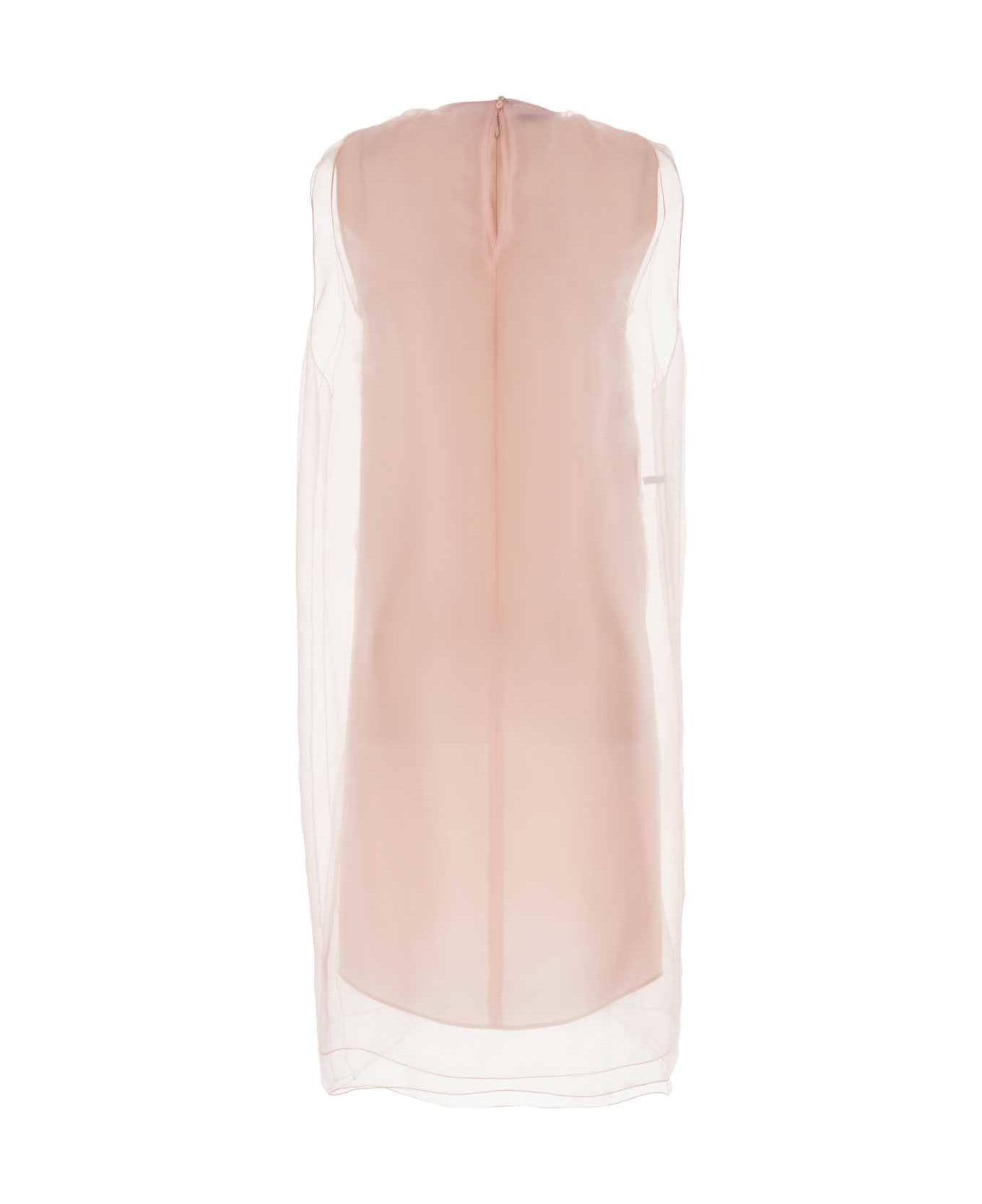 Pink Voile Dress - 2
