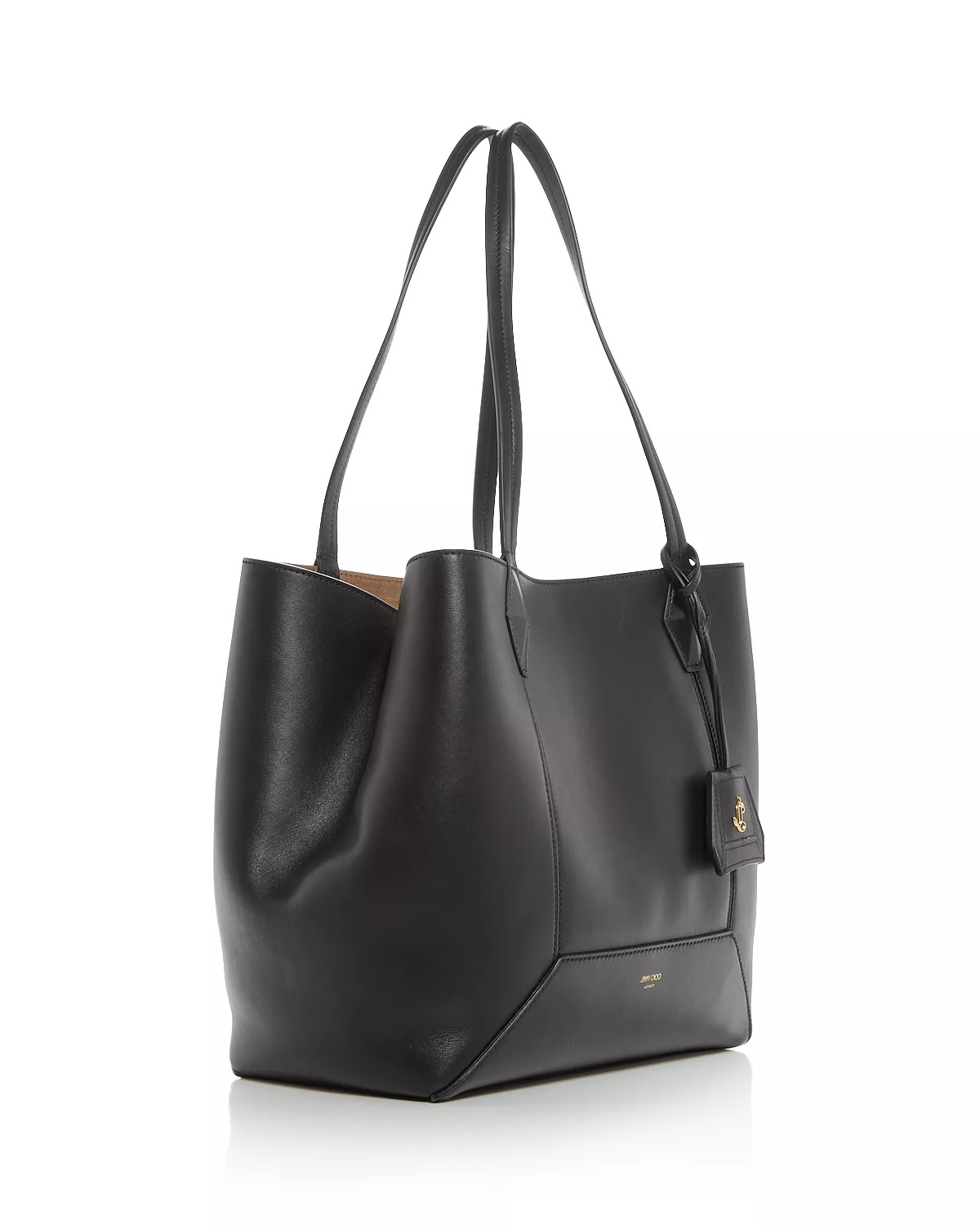 Diamond Leather Tote - 4