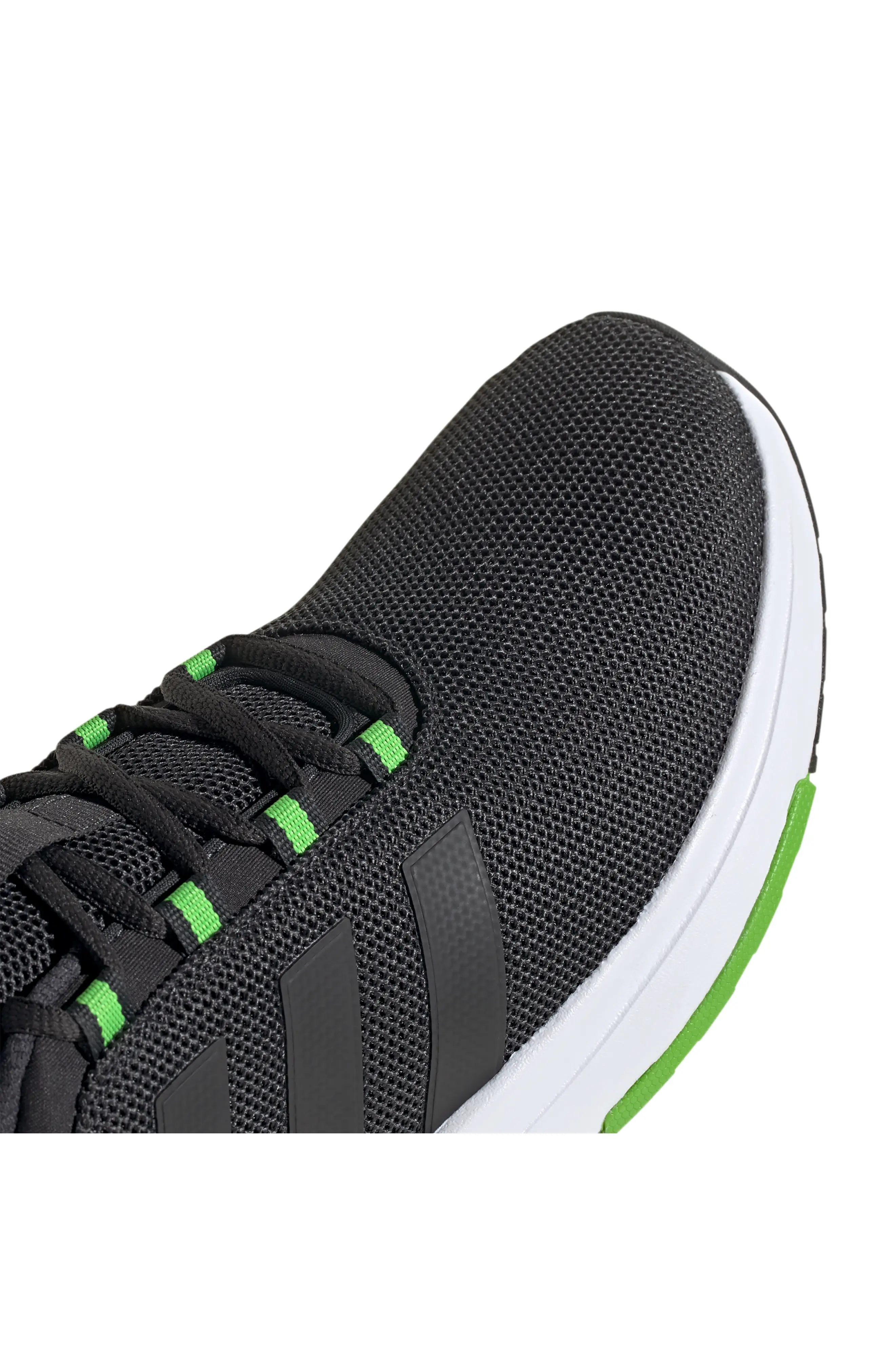 Racer TR23 Running Sneaker in Carbon/Carbon/Lucid Lime - 9