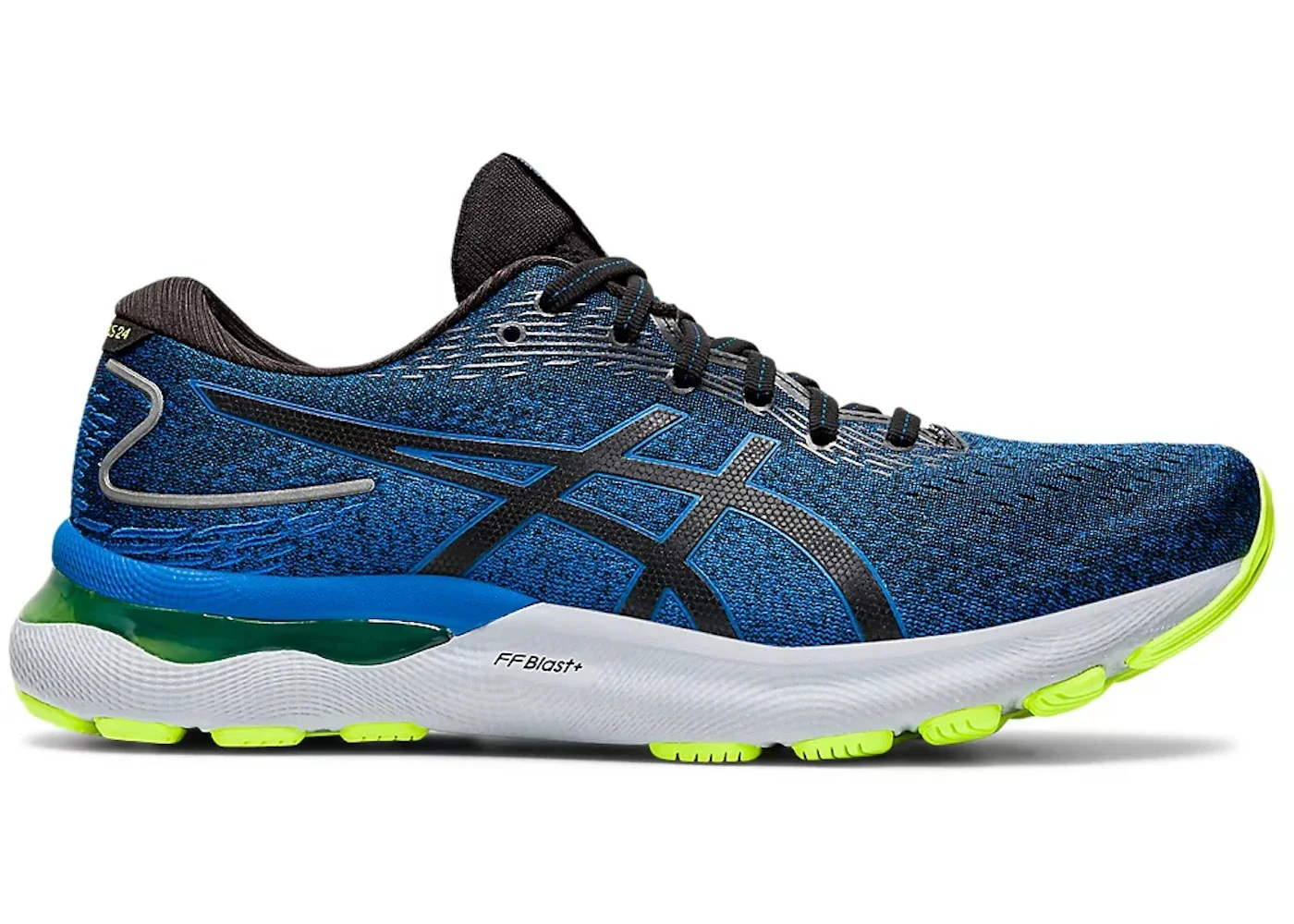 ASICS Gel-Nimbus 24 Black Blue Lake Drive - 1