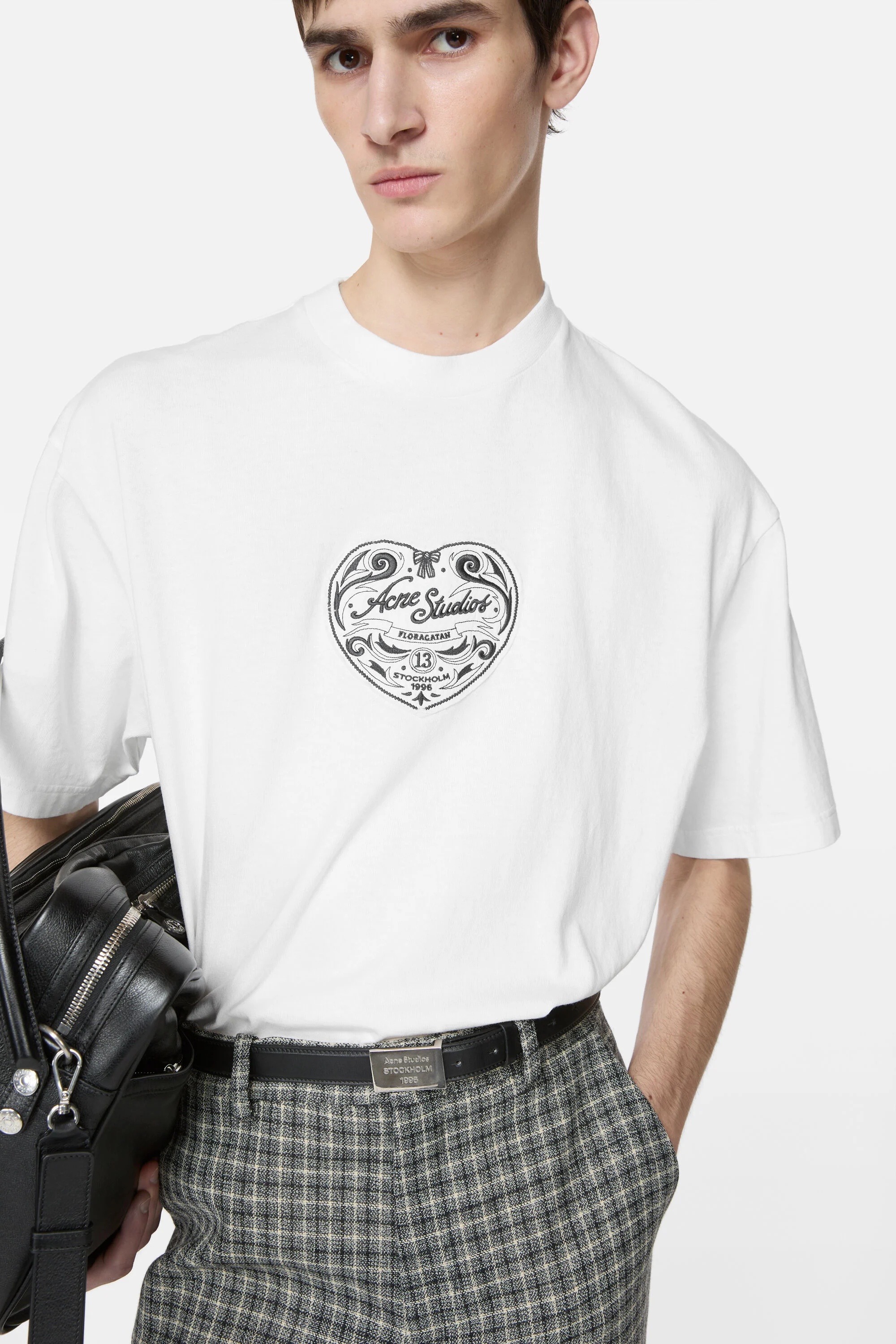 Logo t-shirt - Off white - 4