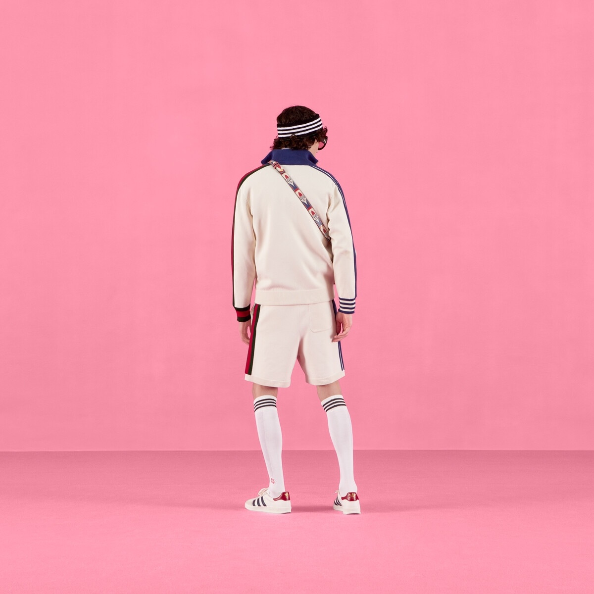 adidas x Gucci viscose zip-up jacket - 3