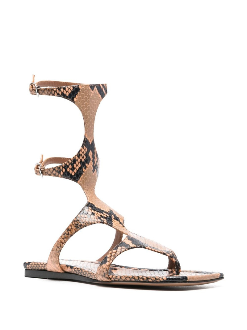PARIS TEXAS Uma leather sandals outlook