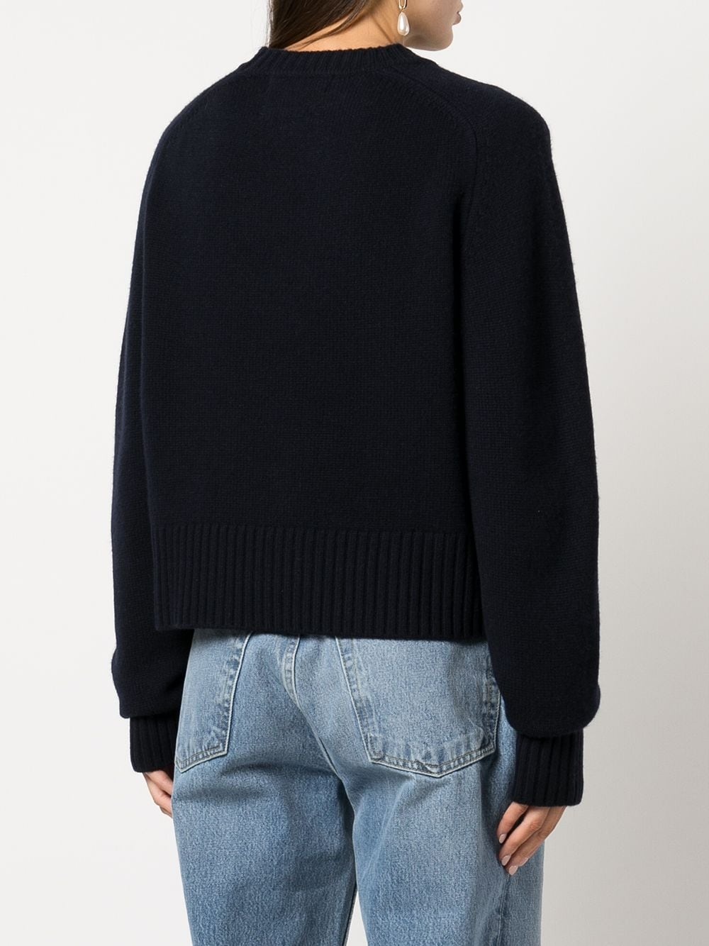 crew neck cashmere jumper - 4