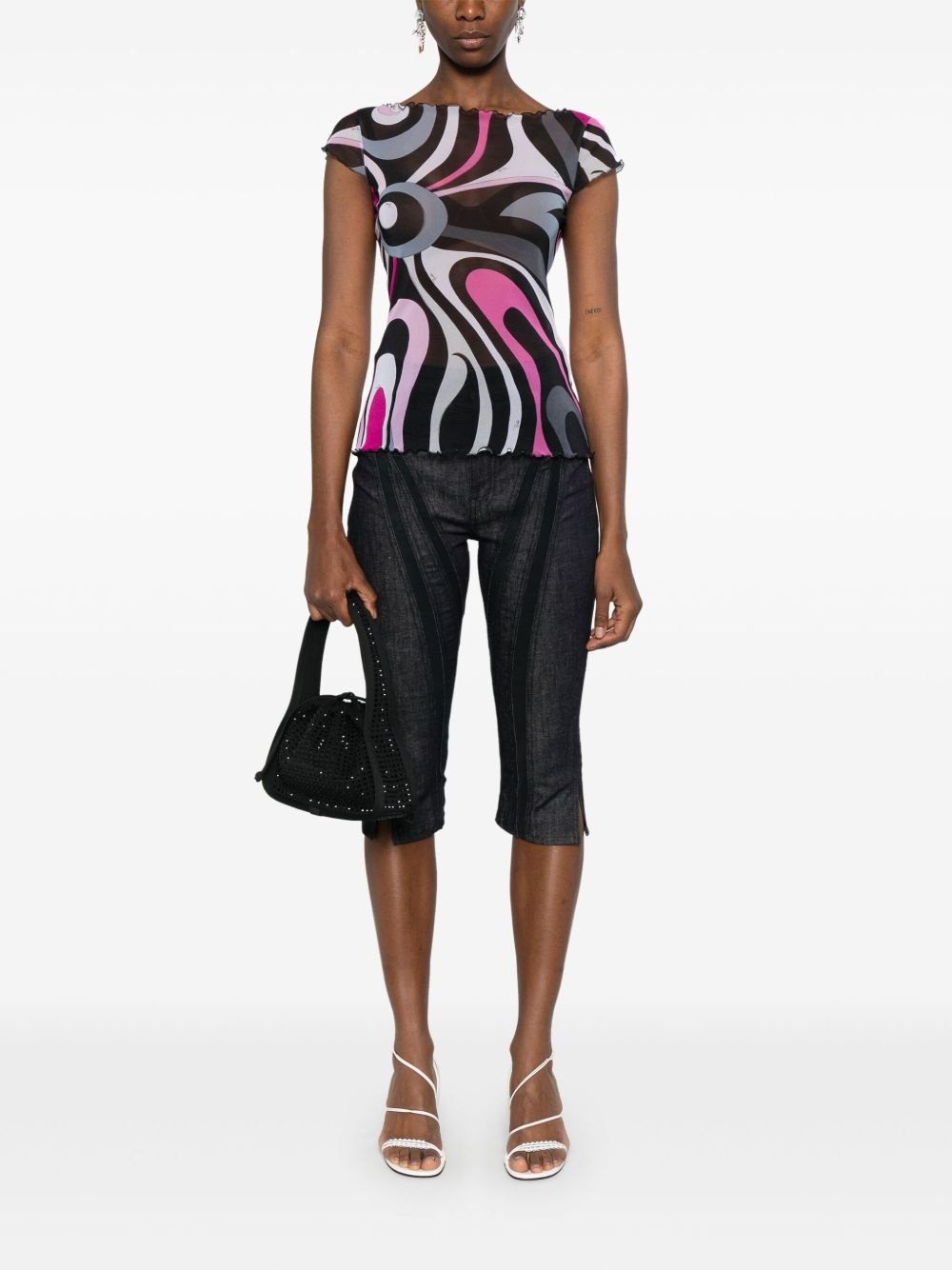 graphic-print T-shirt - 2