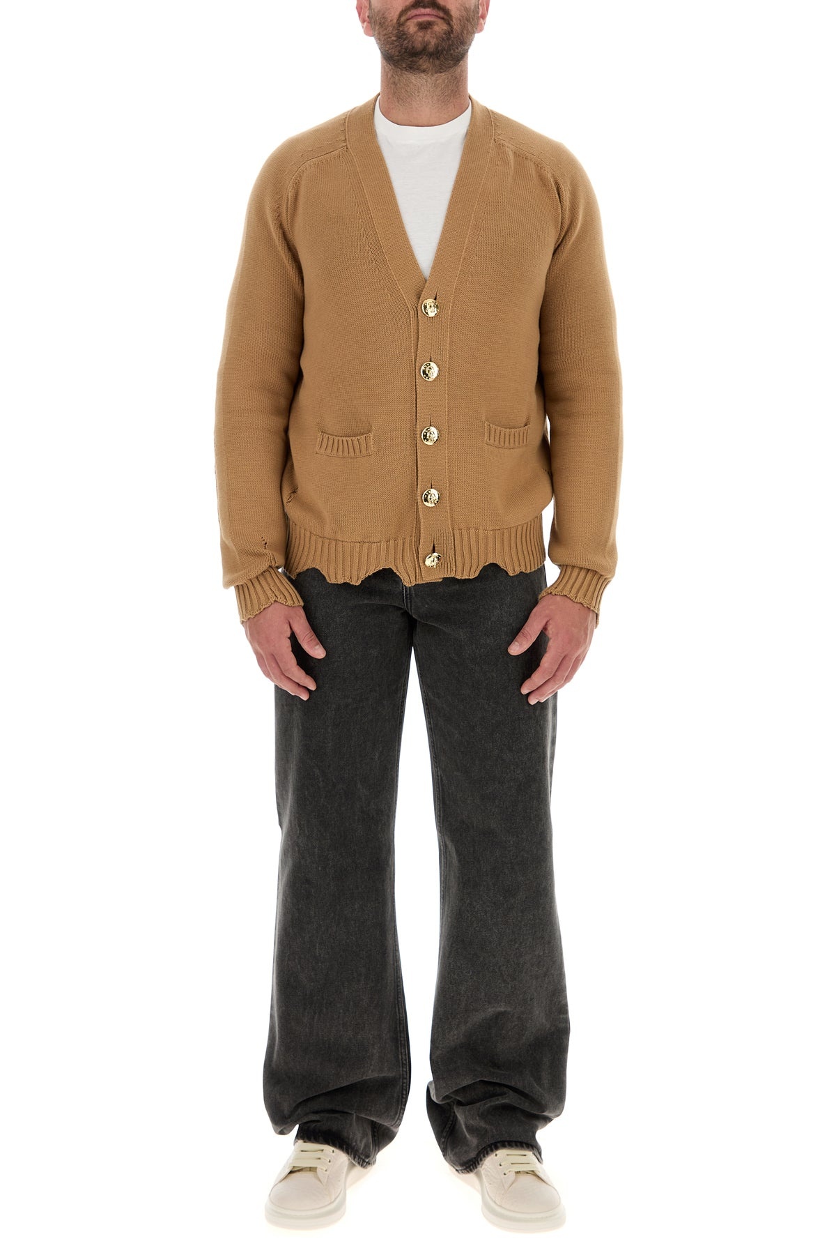 Biscuit cotton cardigan - 6