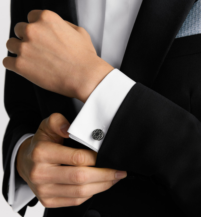 Dior Dior Icons Cannage Cufflinks outlook